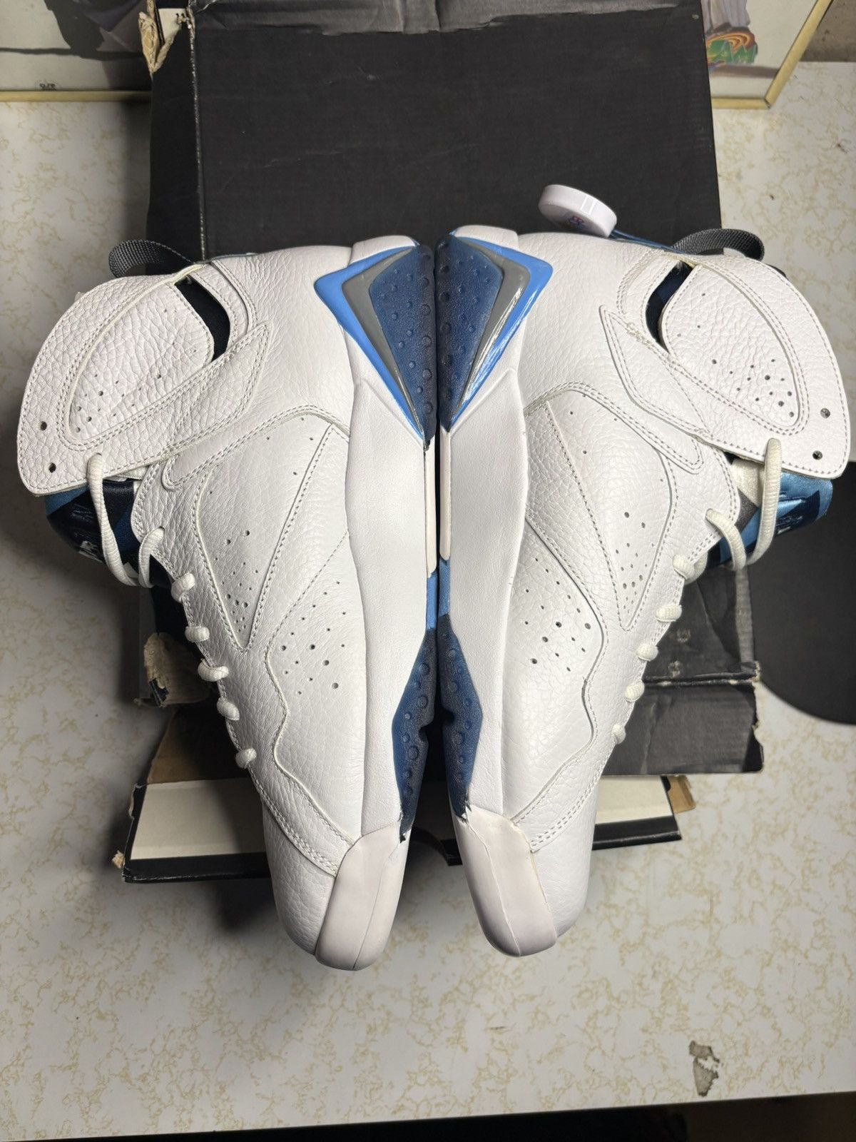 Jordan Brand Air Jordan 7 Retro French Blue Size US 10.5 / EU 43-44 - 3 Thumbnail