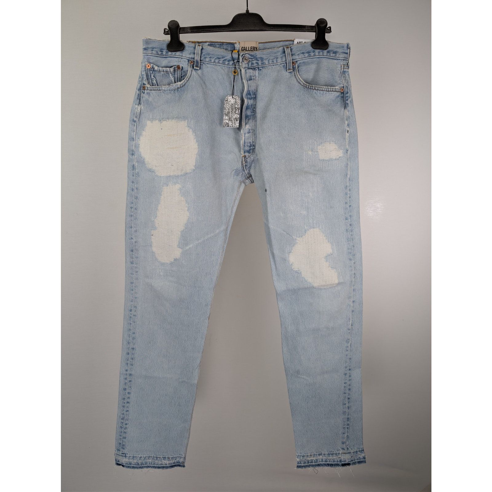 Gallery Dept. o1rshd1 5001 Gap Faded Denim Jeans in Blue 37 x 35 Size US 37 - 12 Thumbnail