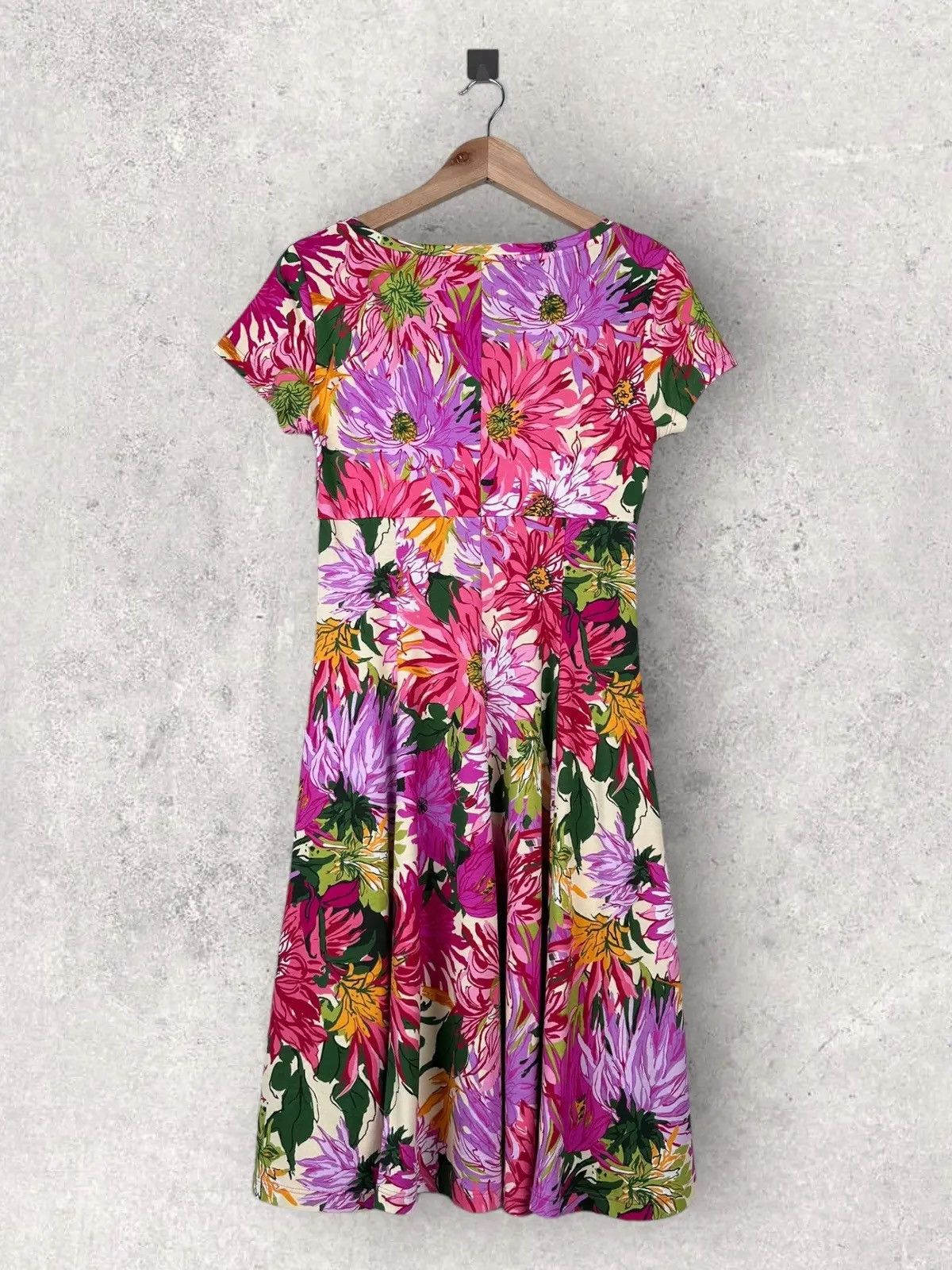 Marni Marni Flowers Mid Dress Pink Size M / US 6-8 / IT 42-44 - 2 Thumbnail