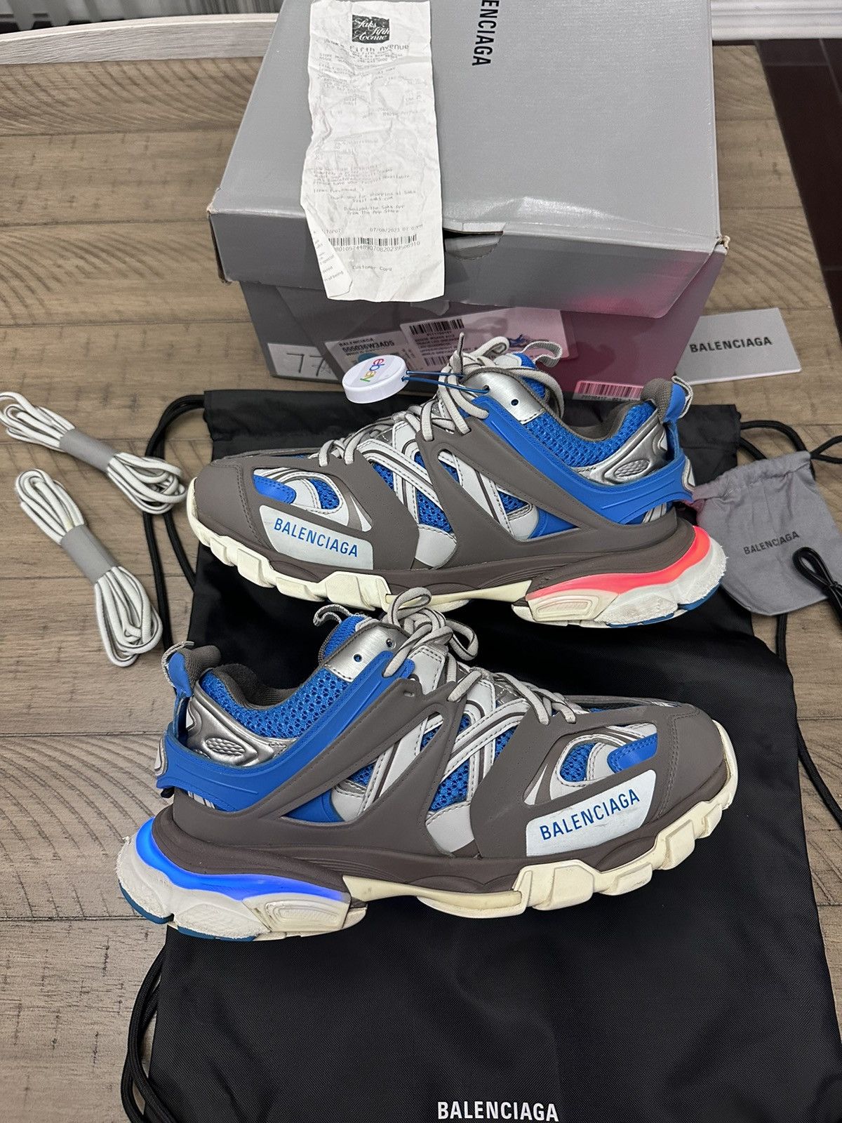 Balenciaga led track