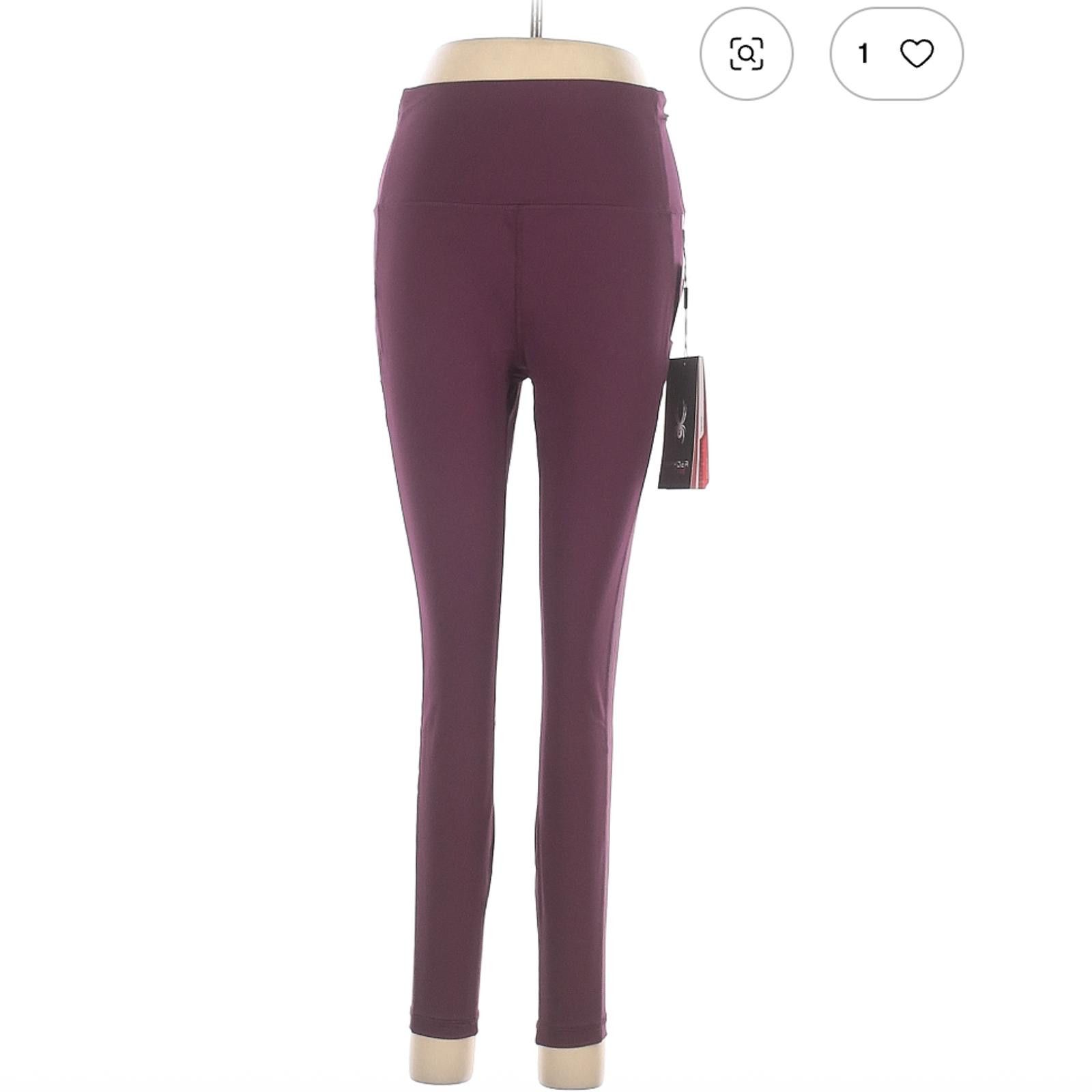 Spyder Spyder Purple Active Pants Size M Size ONE SIZE - 1 Thumbnail