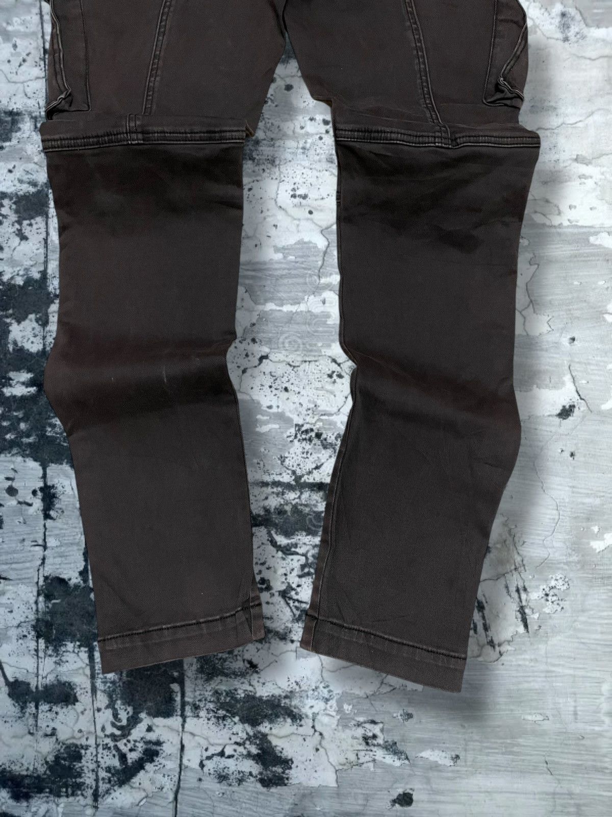 Japanese Brand Vintage 90s Japan Designer Tete Homme Skinny Tactical Cargo Size US 30 / EU 46 - 11 Thumbnail