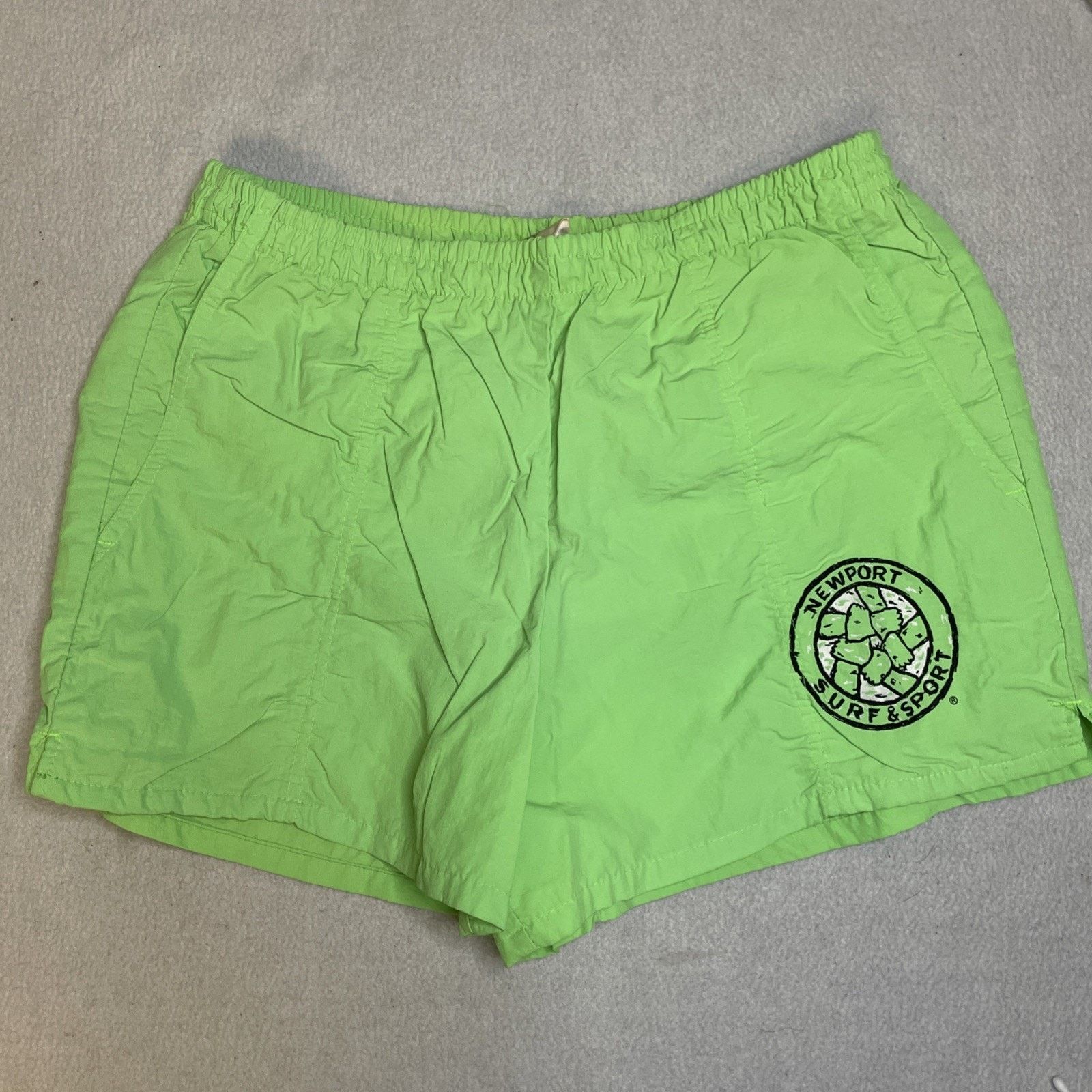 Other Vintage 80s Newport Surf & Sport Cali Men’s L Shorts Tear Size US 34 / EU 50 - 2 Thumbnail