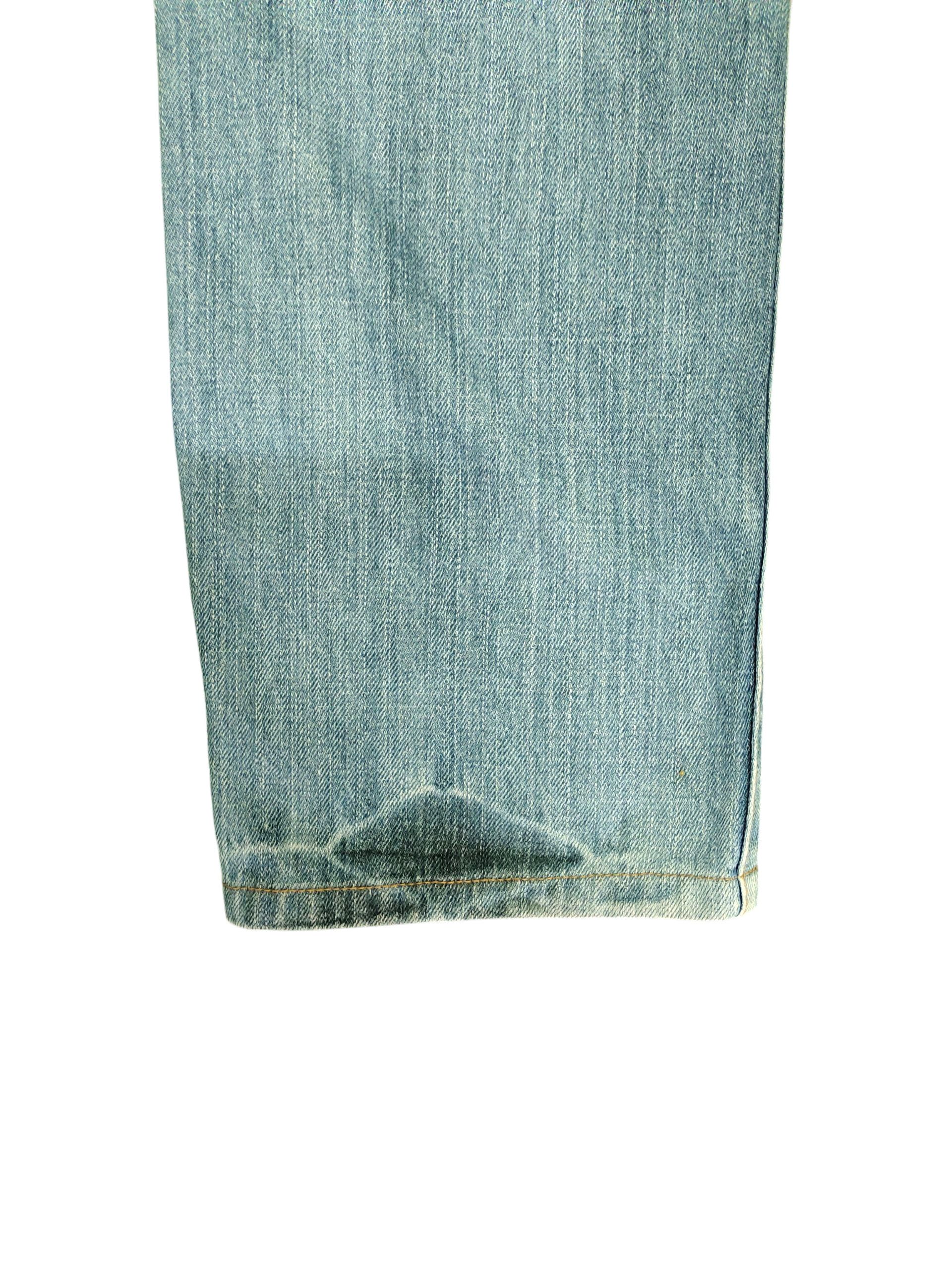 Kapital Japanese Brand Dominate Double Waist Clawmark Denim Jeans Size US 30 / EU 46 - 6 Thumbnail