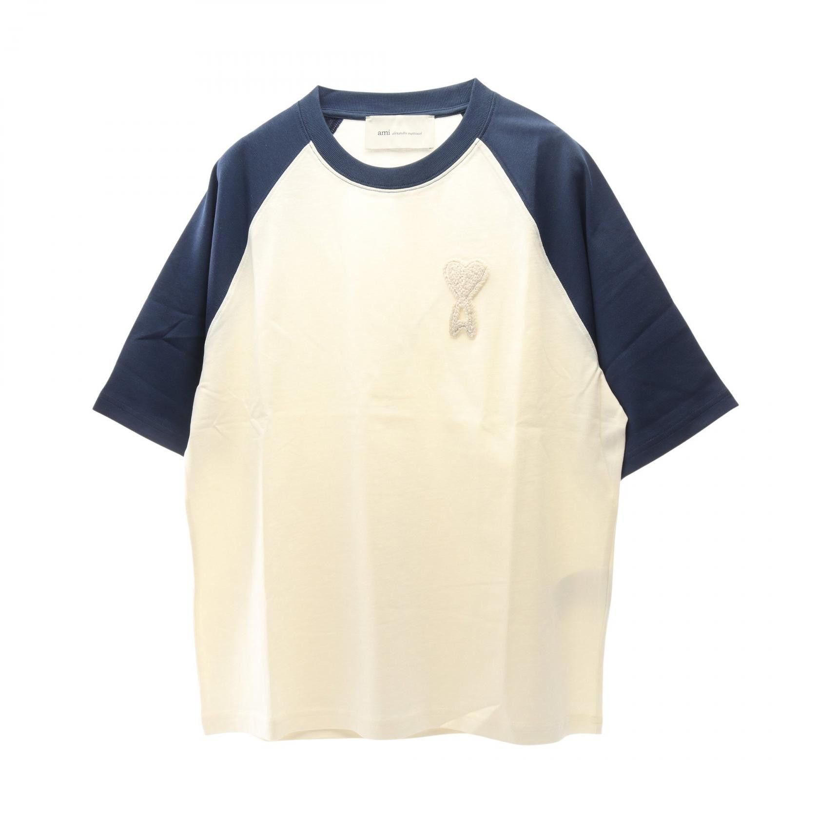 AMI Ami AMI Cotton T shirt Textile T-Shirts UTS379.726A027XS DUTY FREE for USA Size ONE SIZE - 1 Thumbnail