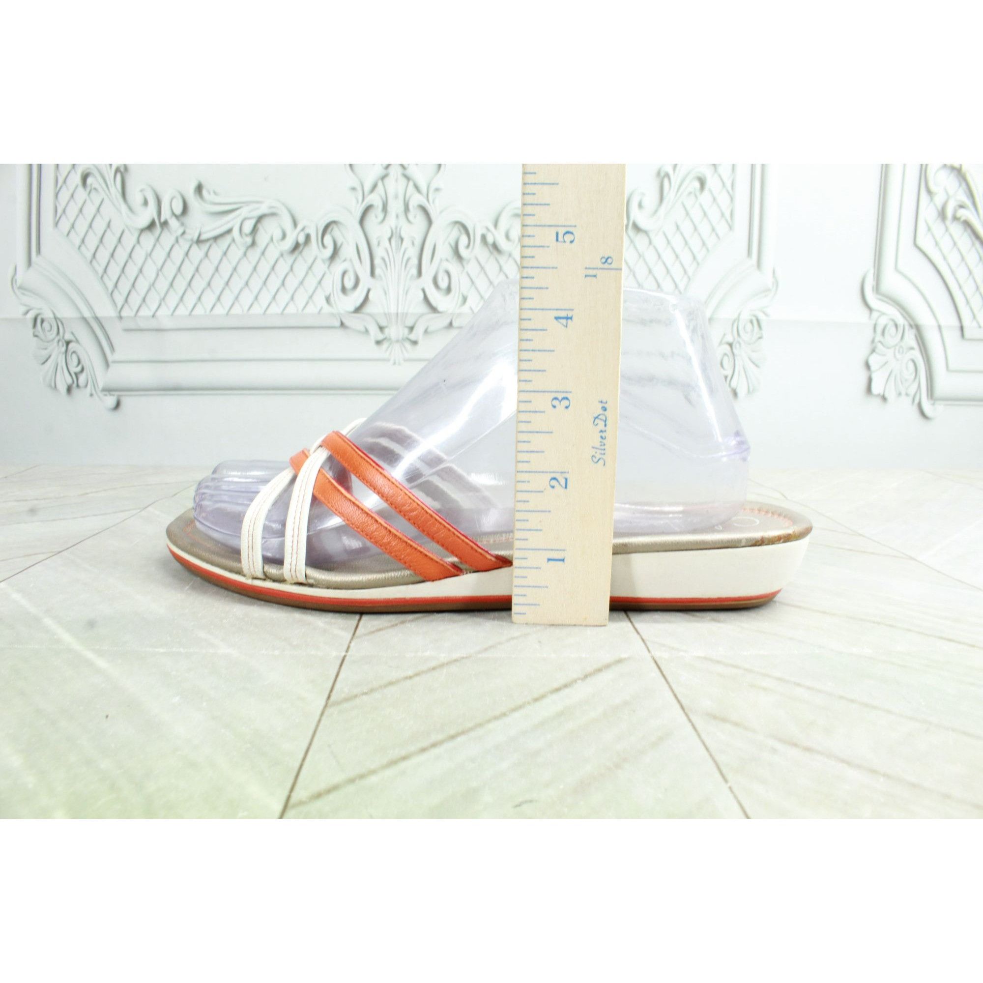 Cole Haan × Leather Cole Haan Women's Multicolor Leather Strappy Sandals Size US 8 / IT 38 - 6 Thumbnail