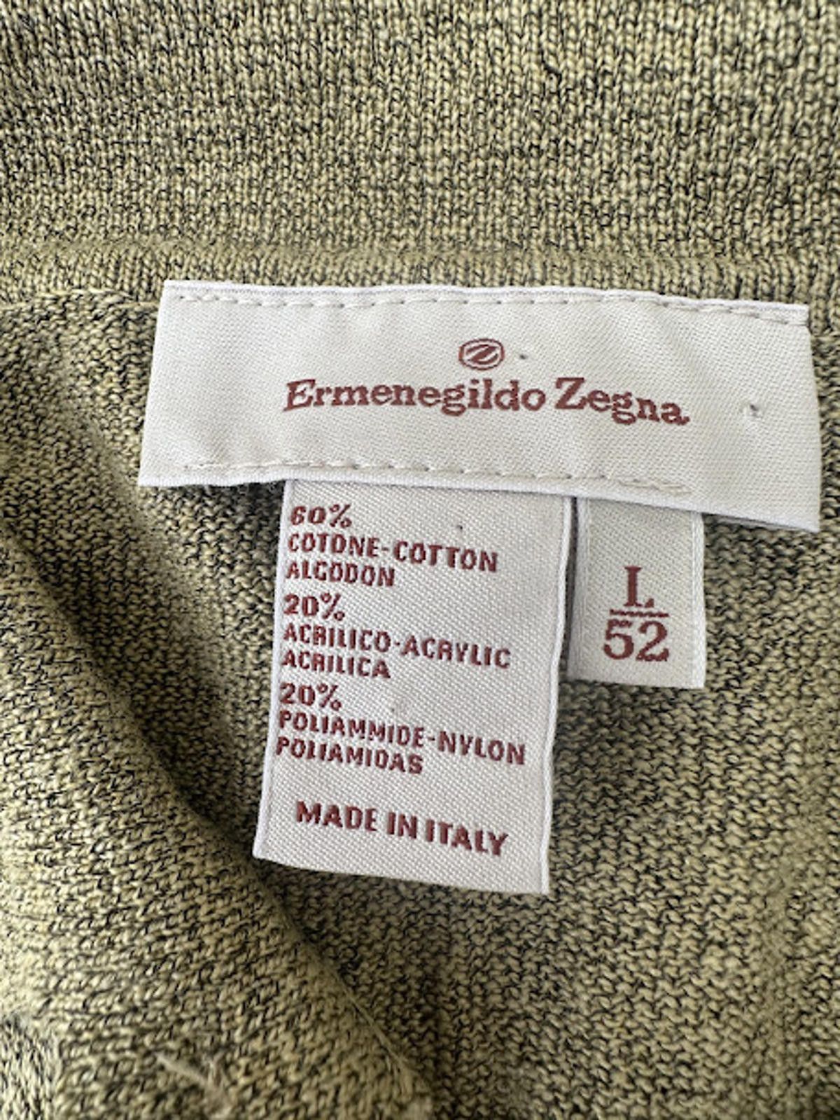 Ermenegildo Zegna Ermenegildo Zegna Italy Knit Sweater 52 Size US L / EU 52-54 / 3 - 3 Thumbnail