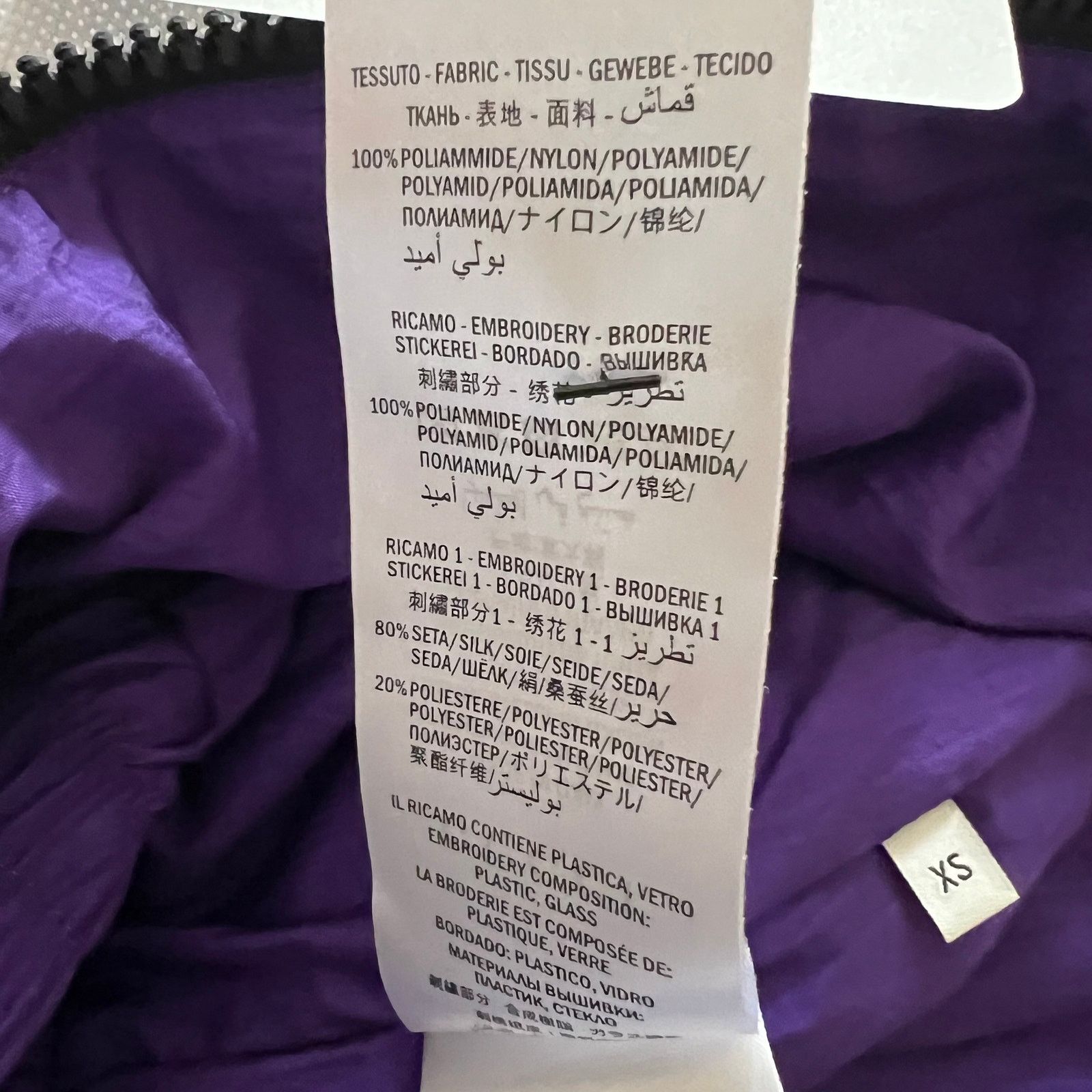 Gucci GUCCI Embellished Printed Hood Bomber Jacket w/ Tags, XS Size XS / US 0-2 / IT 36-38 - 14 Thumbnail