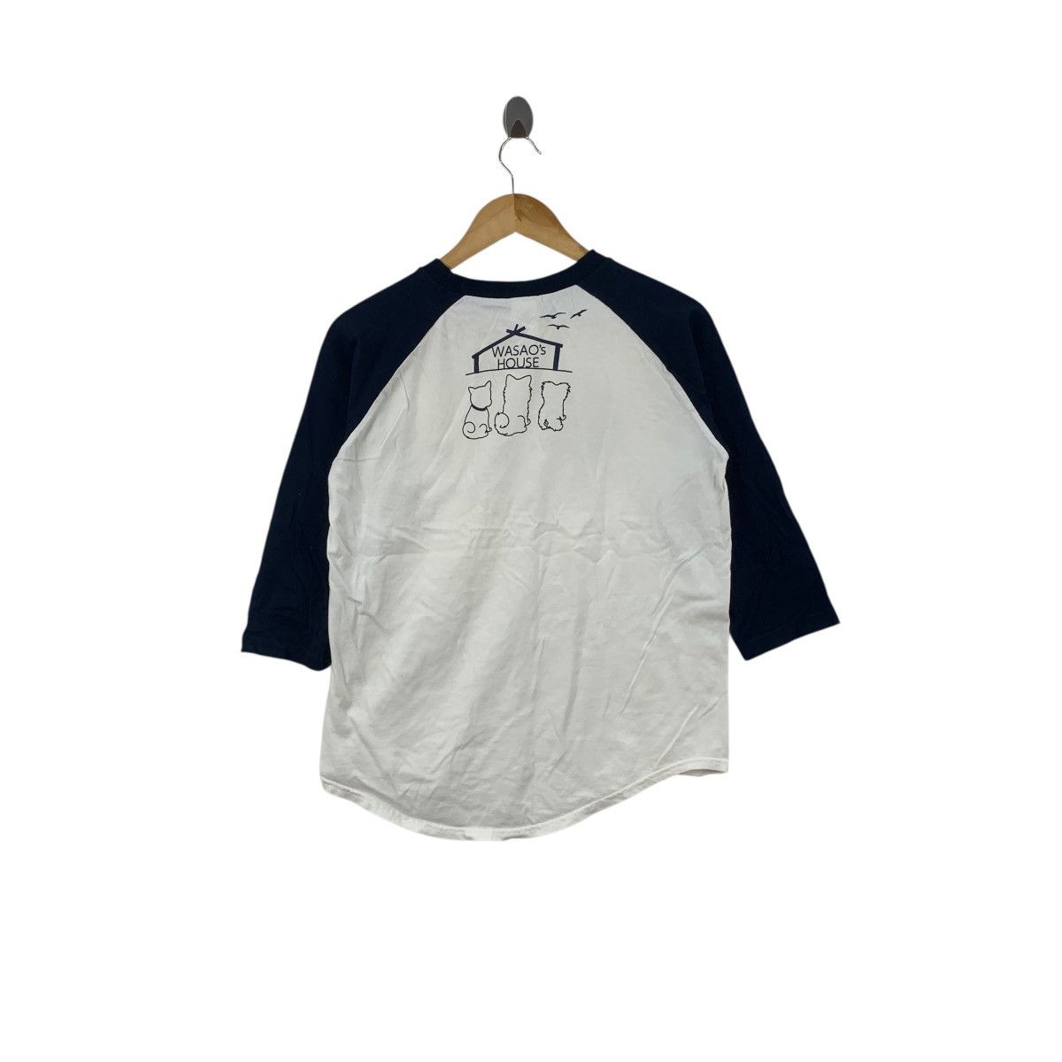 Other WASAO’S FAMILY AJIGASAWA Akita Dog Japan Raglan Tee Shirt Size M / US 6-8 / IT 42-44 - 6 Thumbnail