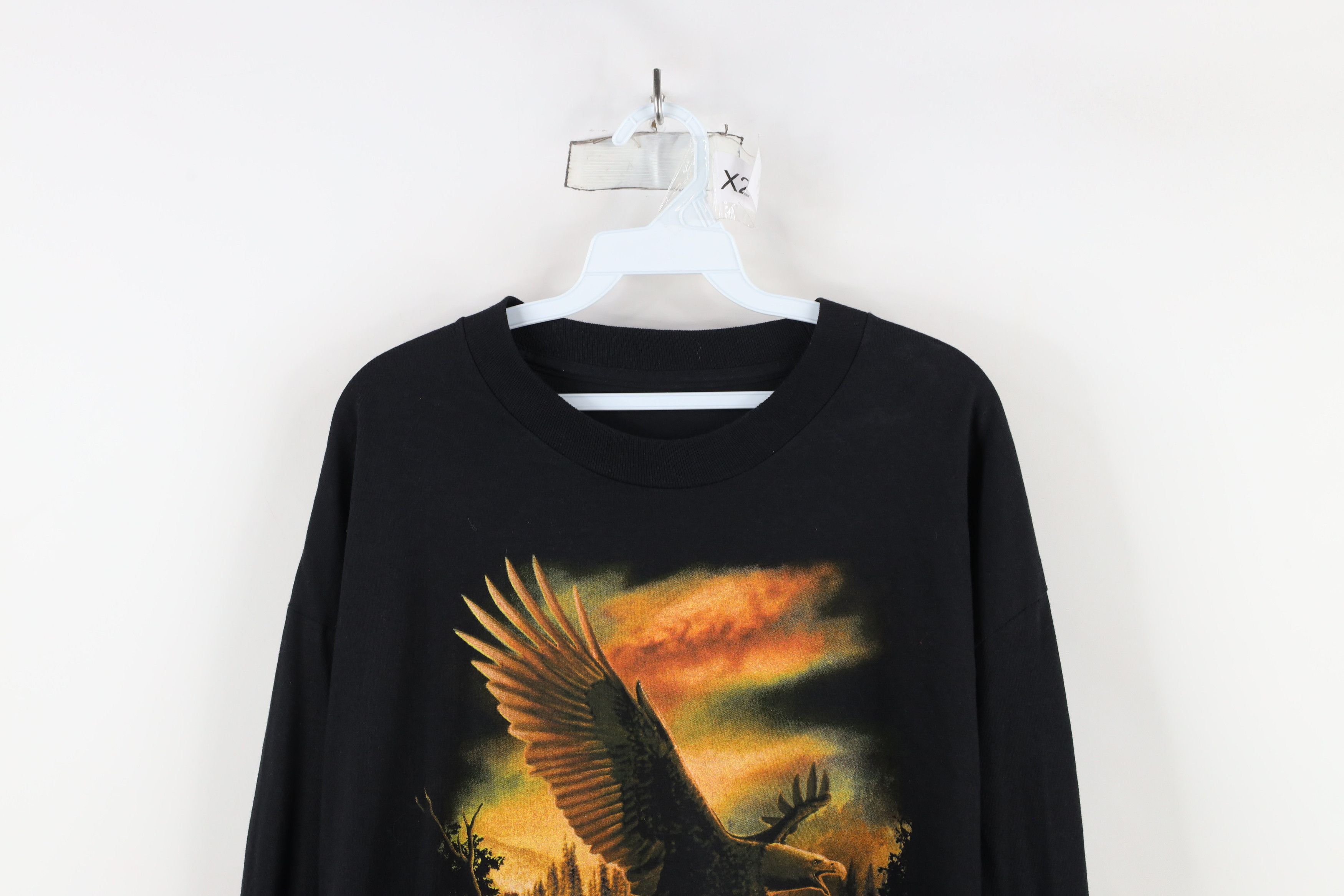Vintage Vintage 90s Streetwear Eagle Mountains Long Sleeve T-Shirt Size US XXL / EU 58 / 5 - 2 Thumbnail