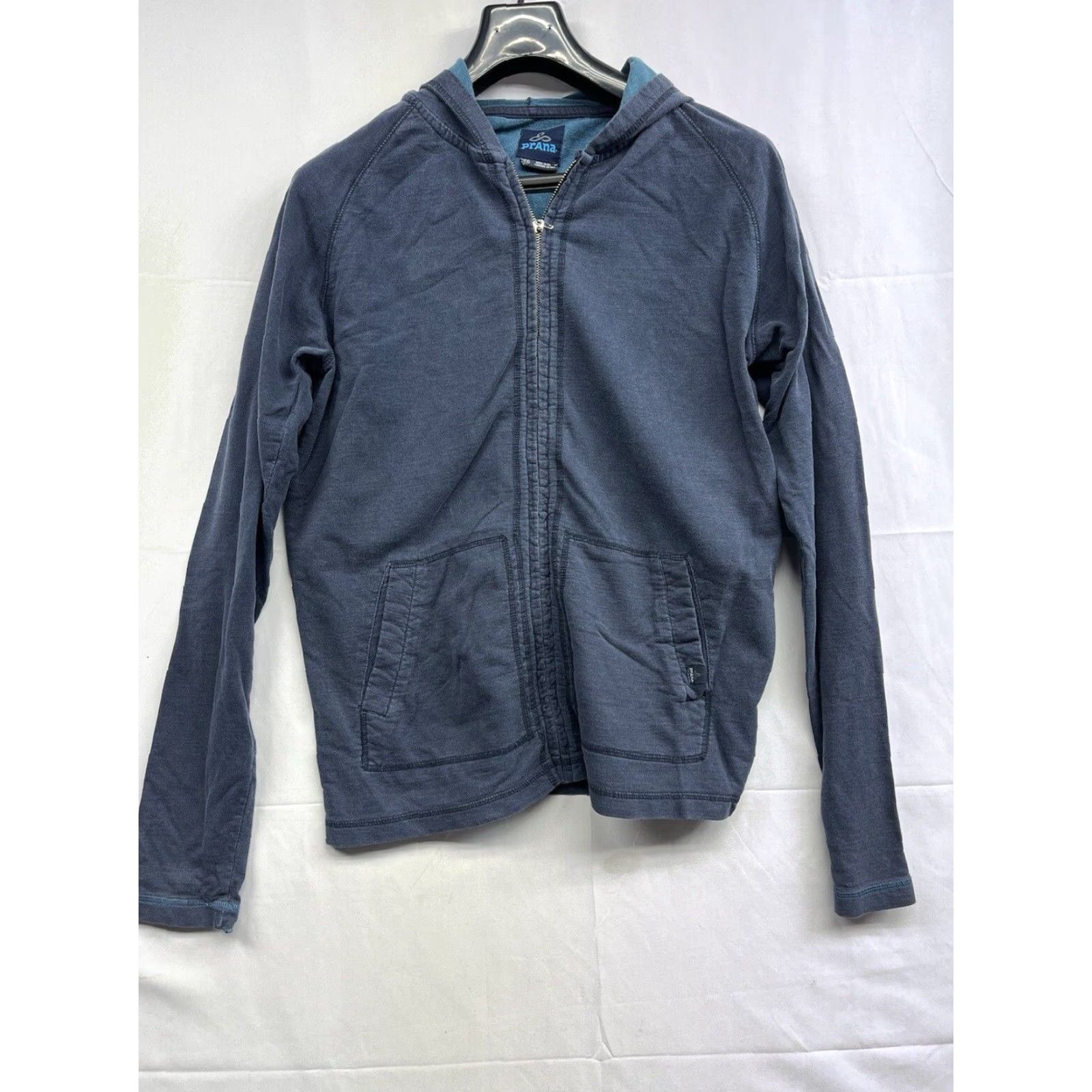 Prana Prana Hoodie Sweatshirt Blue Full Zip Sweater Men’s Size M Color Blue Full Zip Fleece Activewear Hoodie Mens Size M / US 6-8 / IT 42-44 - 2 Thumbnail