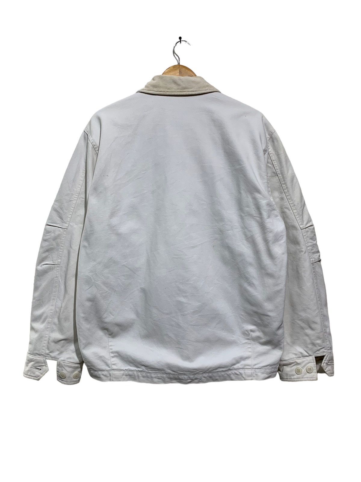 Blue Blue Japan 🔥MISTER FREEDOM X H.R MARKET DUCK CANVAS WORKERS JACKET Size US L / EU 52-54 / 3 - 8 Thumbnail