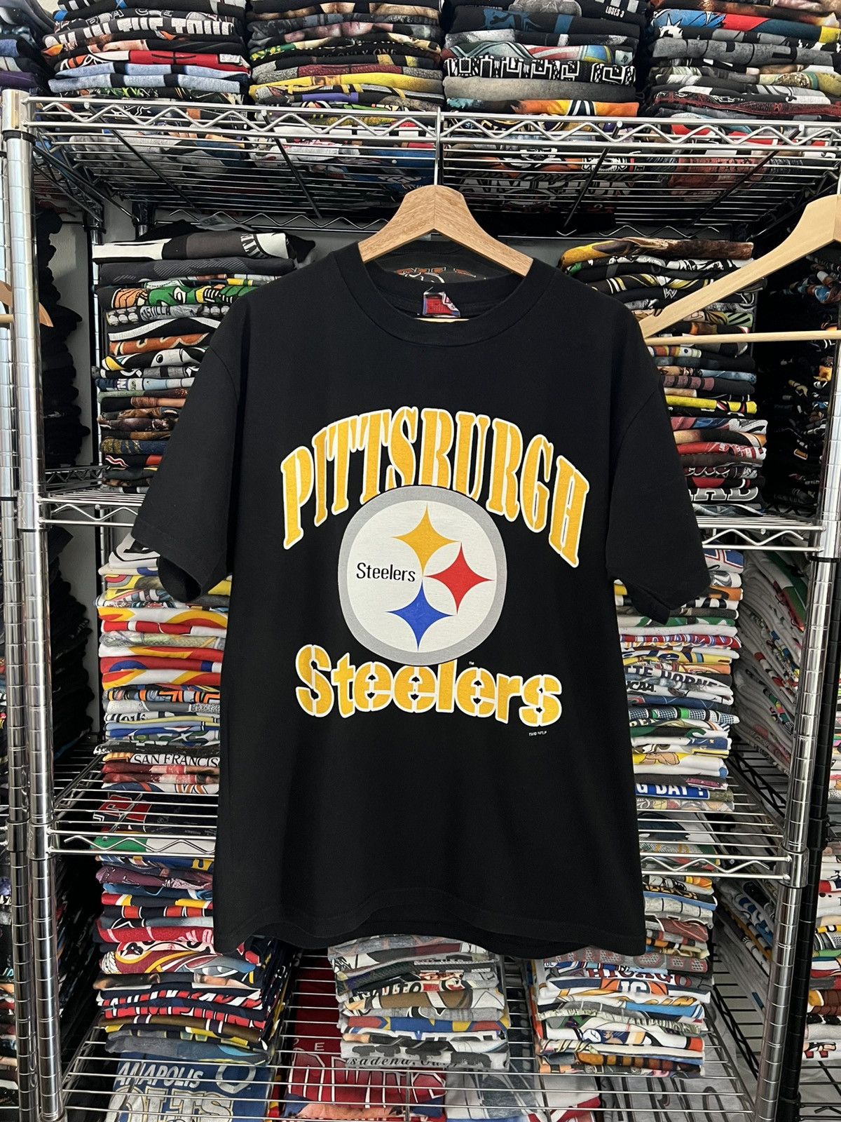 NFL 1998 NFLP Kordell Stewart 10 Pittsburgh Steelers Tee Size US L / EU 52-54 / 3 - 1 Thumbnail