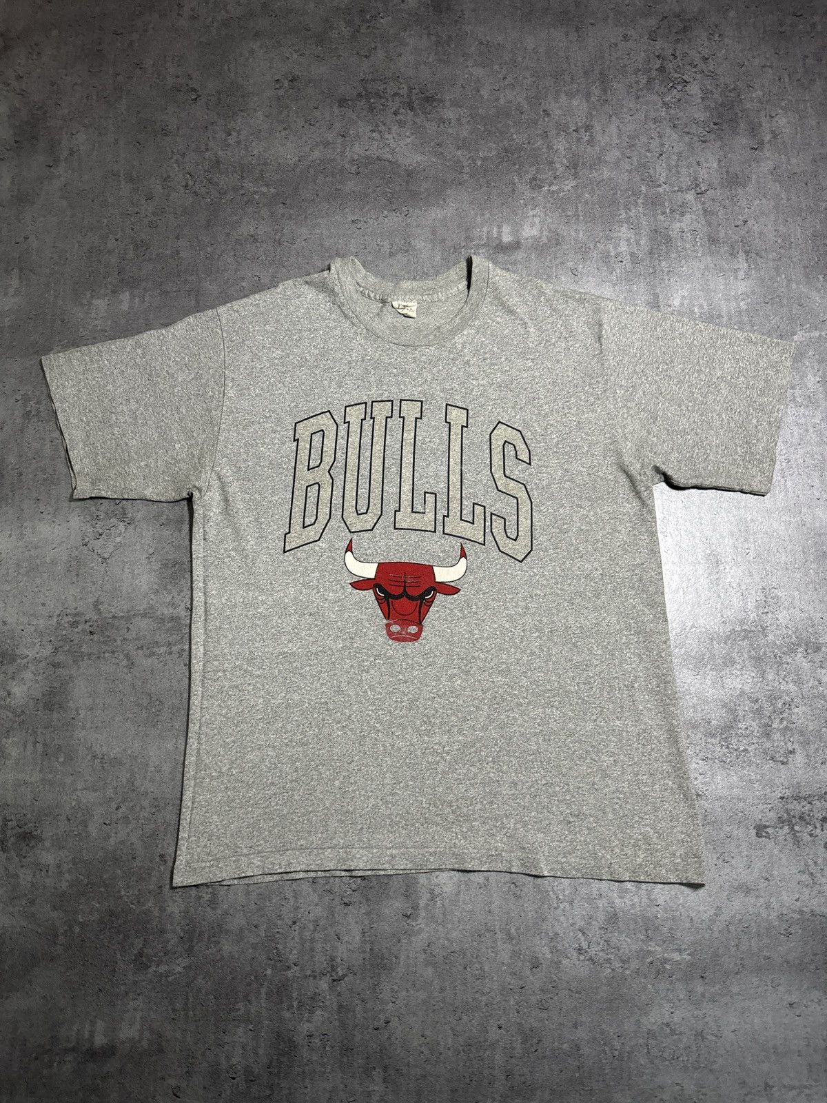 NBA × Vintage Chicago Bulls 90s Vintage Single Stitch Boxy Tees Print Y2K Size US XL / EU 56 / 4 - 1 Thumbnail