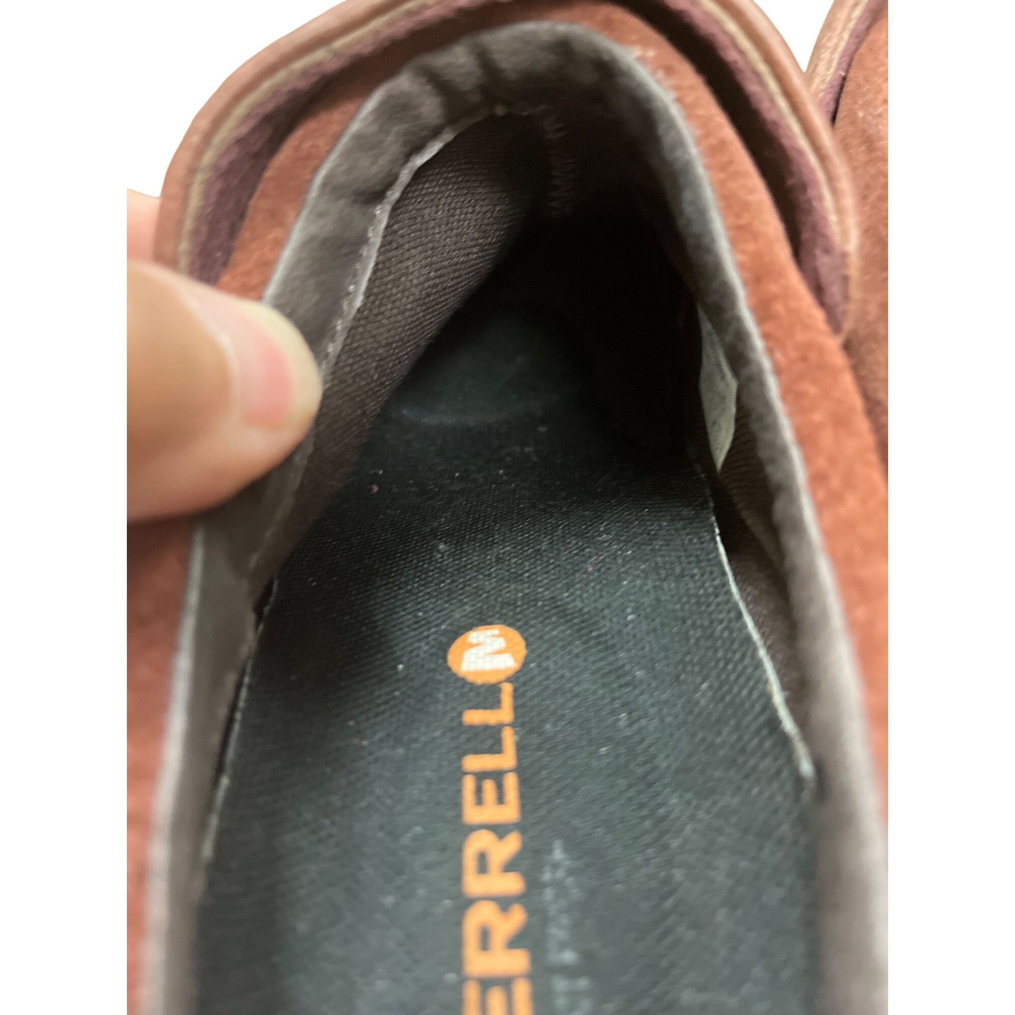 Merrell Merrell Chocolate wms brown leather mules clogs shoes sz 8 S Size US 8 / IT 38 - 7 Thumbnail