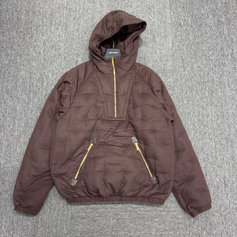 Versace Versace Reddish brown half zipper down jacket Size US M / EU 48-50 / 2 - 1 Thumbnail