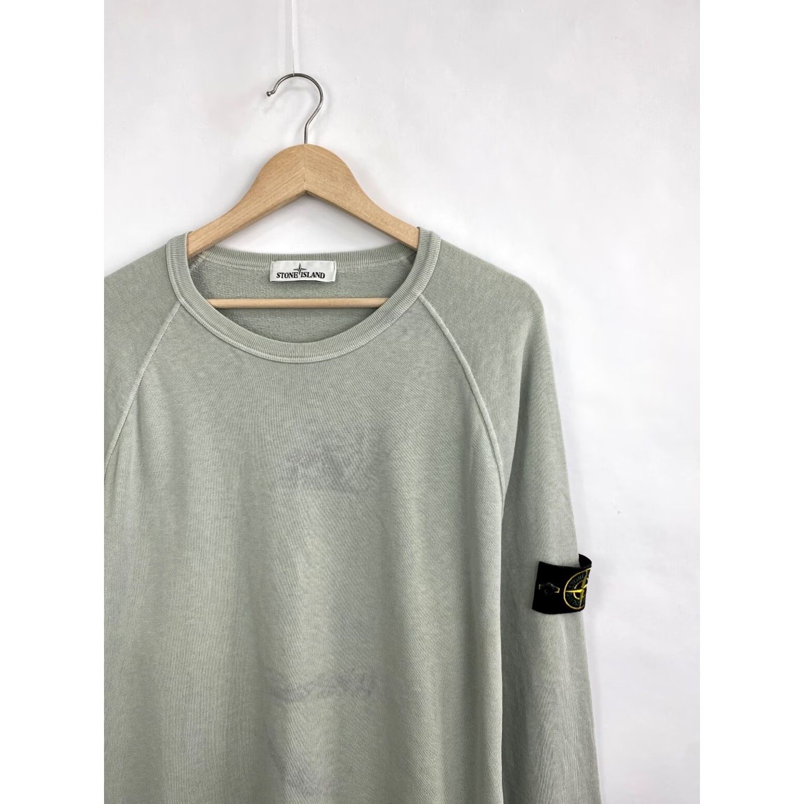 Stone Island Stone Island Sweatshirt Mens XXL Green Retro Y2K Pullover Sweatshirt Size 2XL Green Stone Island Retro 90s Style Mens Size US XXL / EU 58 / 5 - 3 Thumbnail