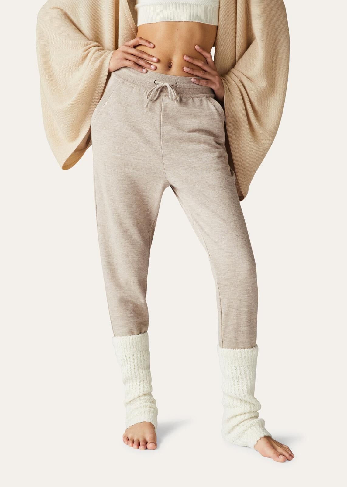 Loro Piana o1srvl11e1024 Cocooning Sweatpant in Beige Size 30" / US 8 / IT 44 - 2 Thumbnail