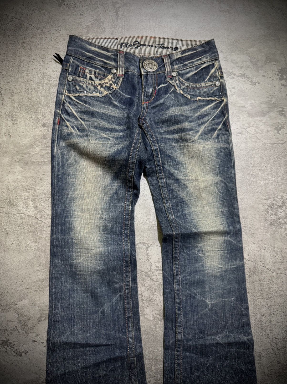 Hysteric Glamour Y2k Riobera ifsixwasnine bootcut jeans Size US 28 / EU 44 - 3 Thumbnail