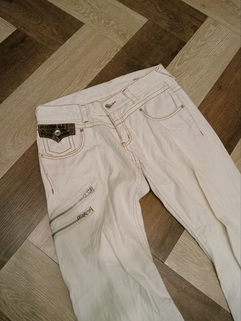 semanticdesign SEMANTIC DESIGN JAPAN FLARE JEANS - SIZE LL Size US 33 - 7 Thumbnail