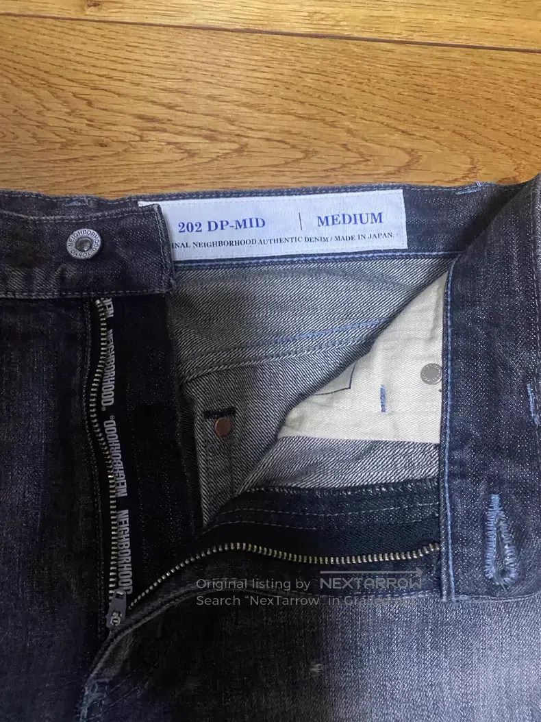 Neighborhood Neighborhood size M Blue Line Cut Bull King, Size M, Black Size US 26 / EU 42 - 3 Thumbnail