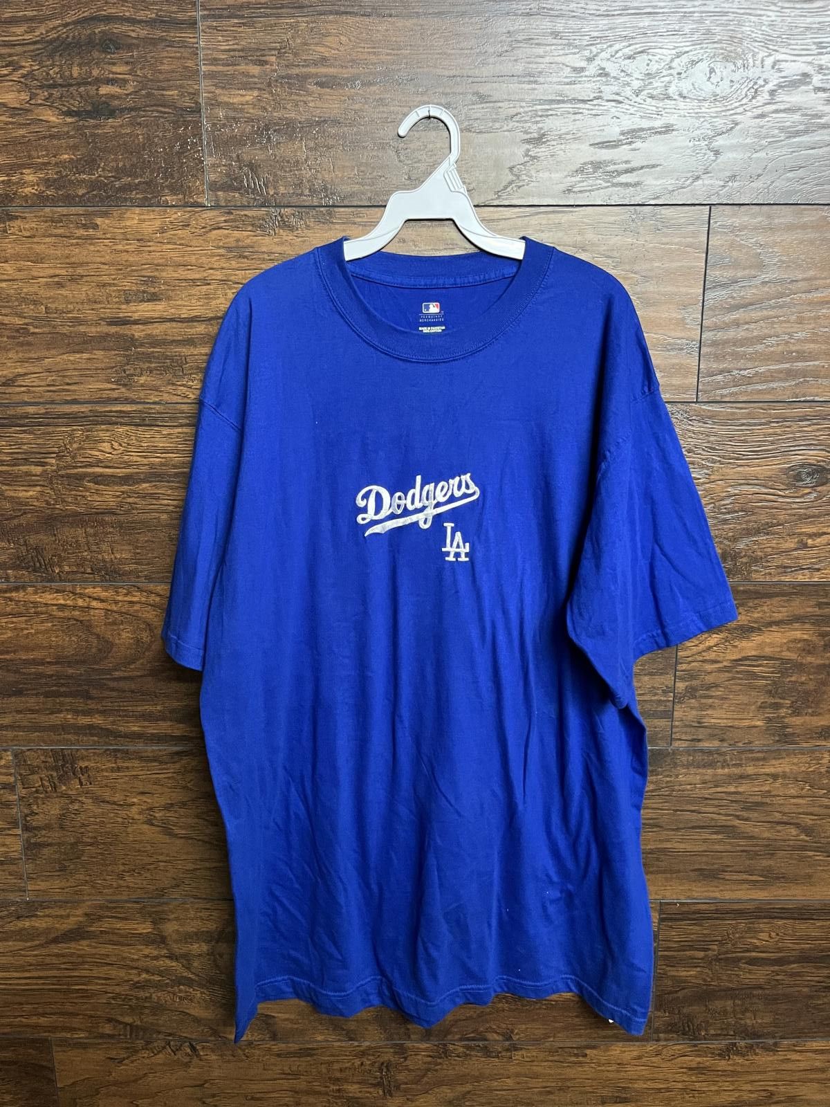 MLB LA Dodgers Oversized / Slouchy T-shirt - Embroidered Tee- XL Size US XL / EU 56 / 4 - 1 Thumbnail