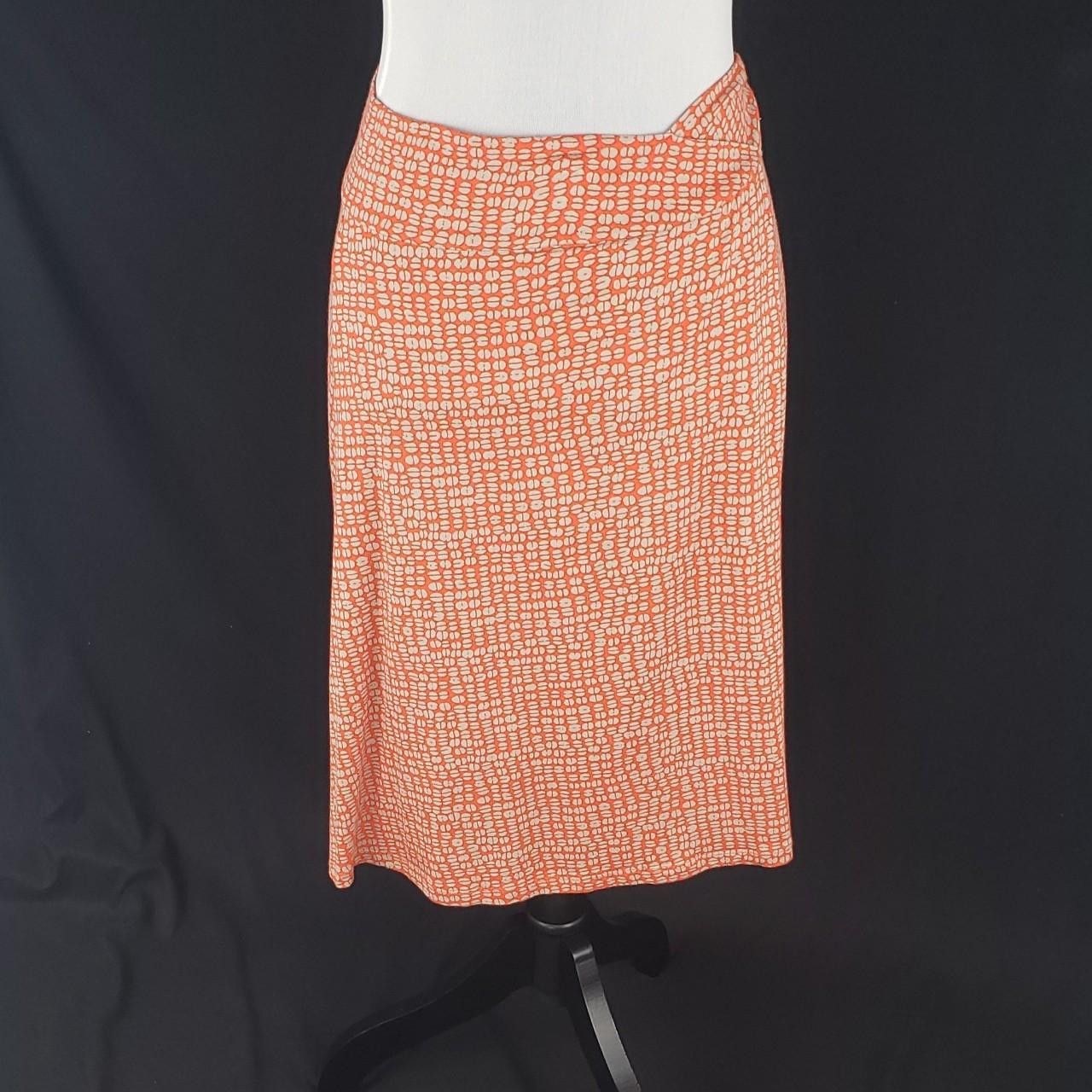 Designer × Vintage Vila Joy A-LINE retro pull-on midi skirt, imported Size 24" / US 00 / IT 34 - 1 Thumbnail