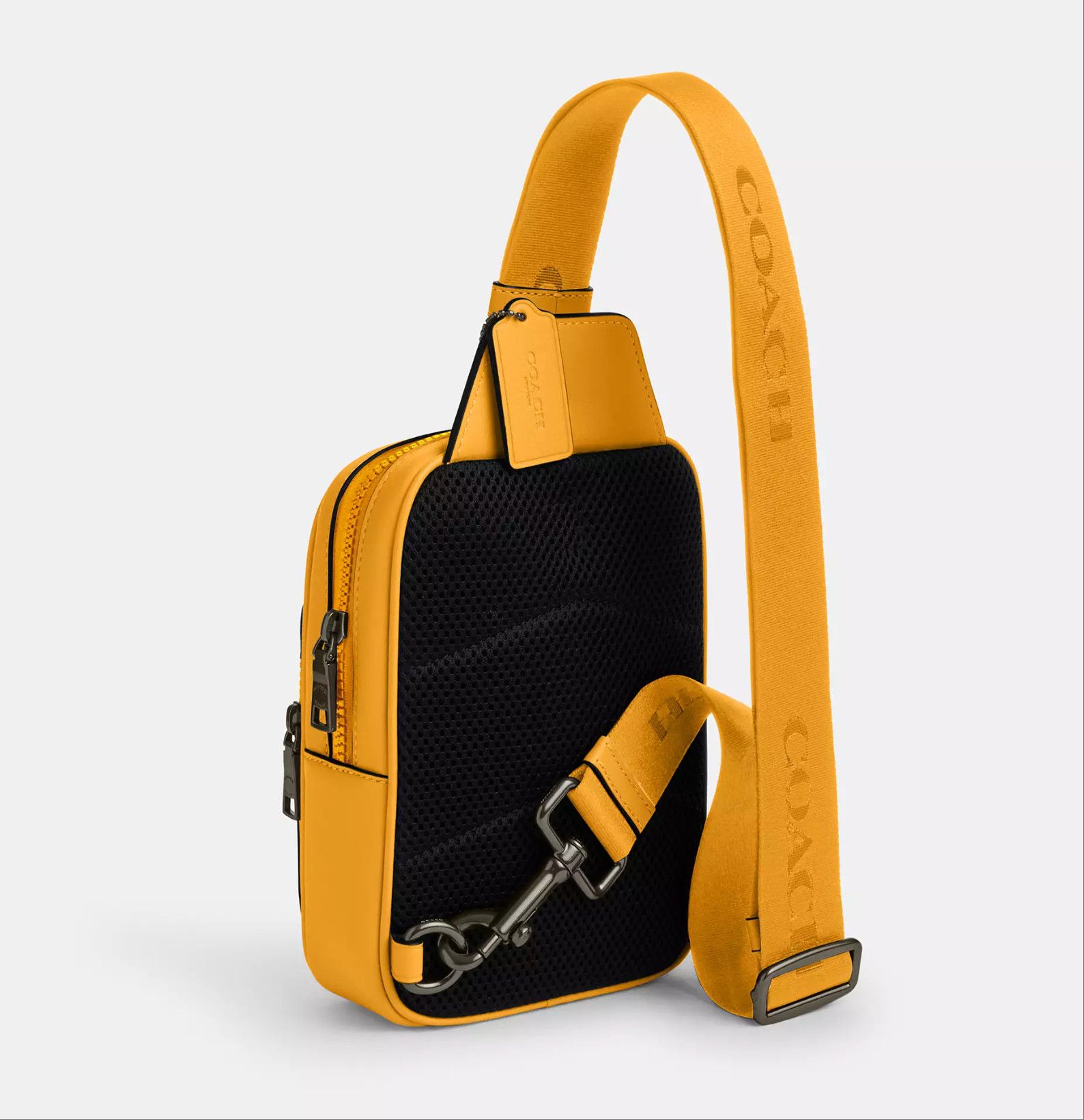 Coach Racer Sling Pack CX071 Buttercup Size ONE SIZE - 7 Thumbnail