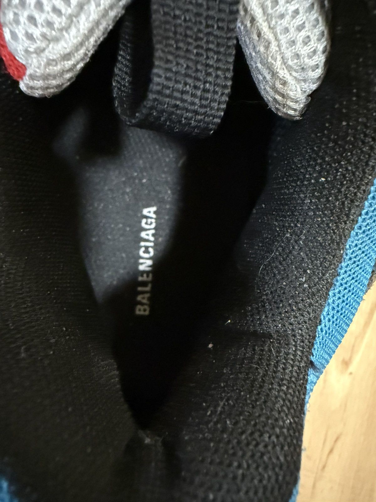 Balenciaga 2018 Balenciaga triple s grey red blue Size US 6.5 / EU 39-40 - 9 Thumbnail