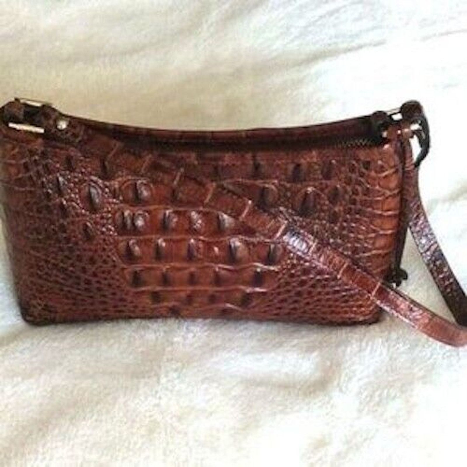 BRAHMIN BRAHMIN WOMENS MINI PECAN MELBOURNE ANYTIME HANDBAG NWT Size ONE SIZE - 8 Thumbnail