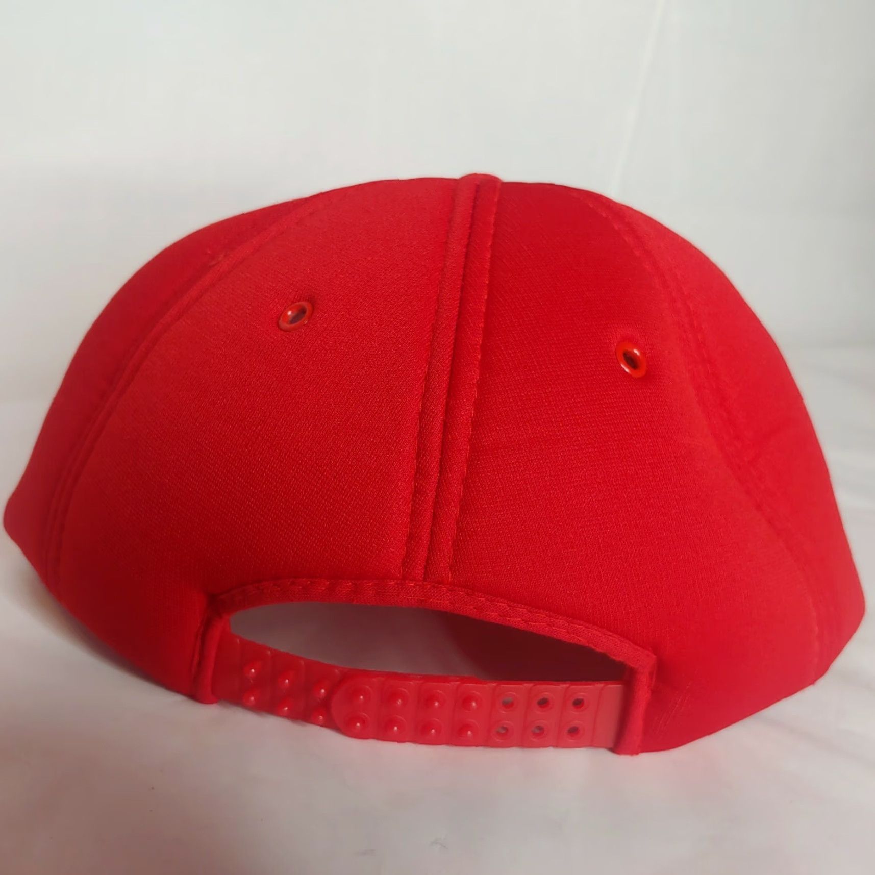 Vintage VINTAGE San Sun Paul Bunyan Tree Service Cap Foam Trucker Snap Back Red Hat Chainsaw Adjustable Men Hat Size ONE SIZE - 5 Thumbnail