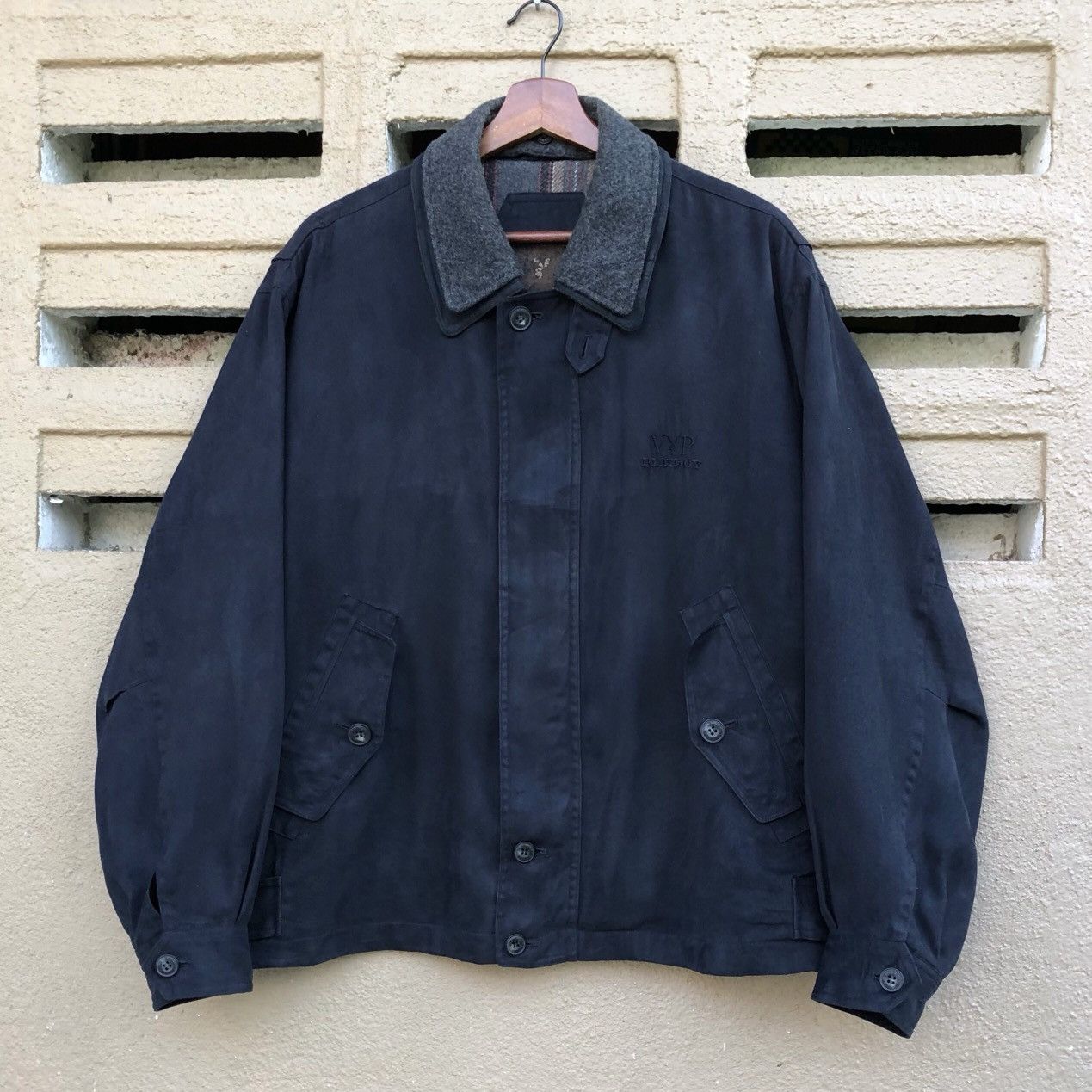 Playboy Vintage Playboy Men’s Black Suede Bomber Jacket Size US L / EU 52-54 / 3 - 10 Thumbnail