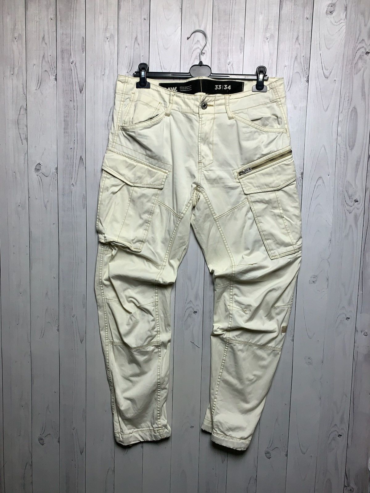 G-Star × Vintage Vintage G Star Raw pants size W33 cargo pockets Size US 33 - 1 Thumbnail