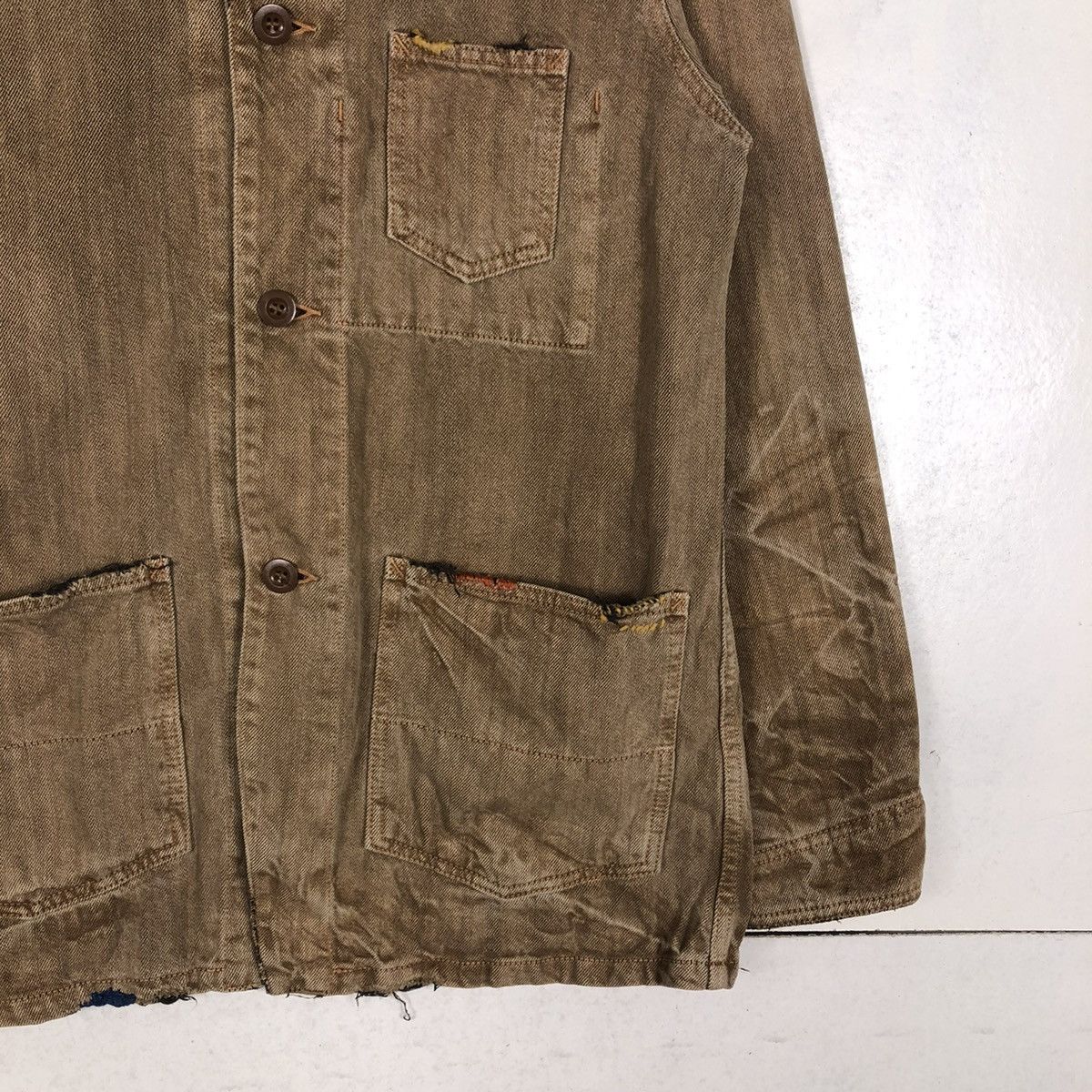 Japanese Brand 📌VINTAGE CHORE JACKET SPELL BOUND UNION MADE ISSEY MIYAKE Size US M / EU 48-50 / 2 - 7 Thumbnail