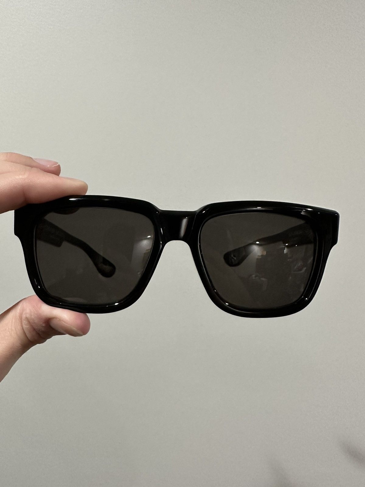 Chrome Hearts Chrome Hearts Box Officer Silver Dagger Black Sunglasses Size ONE SIZE - 12 Thumbnail
