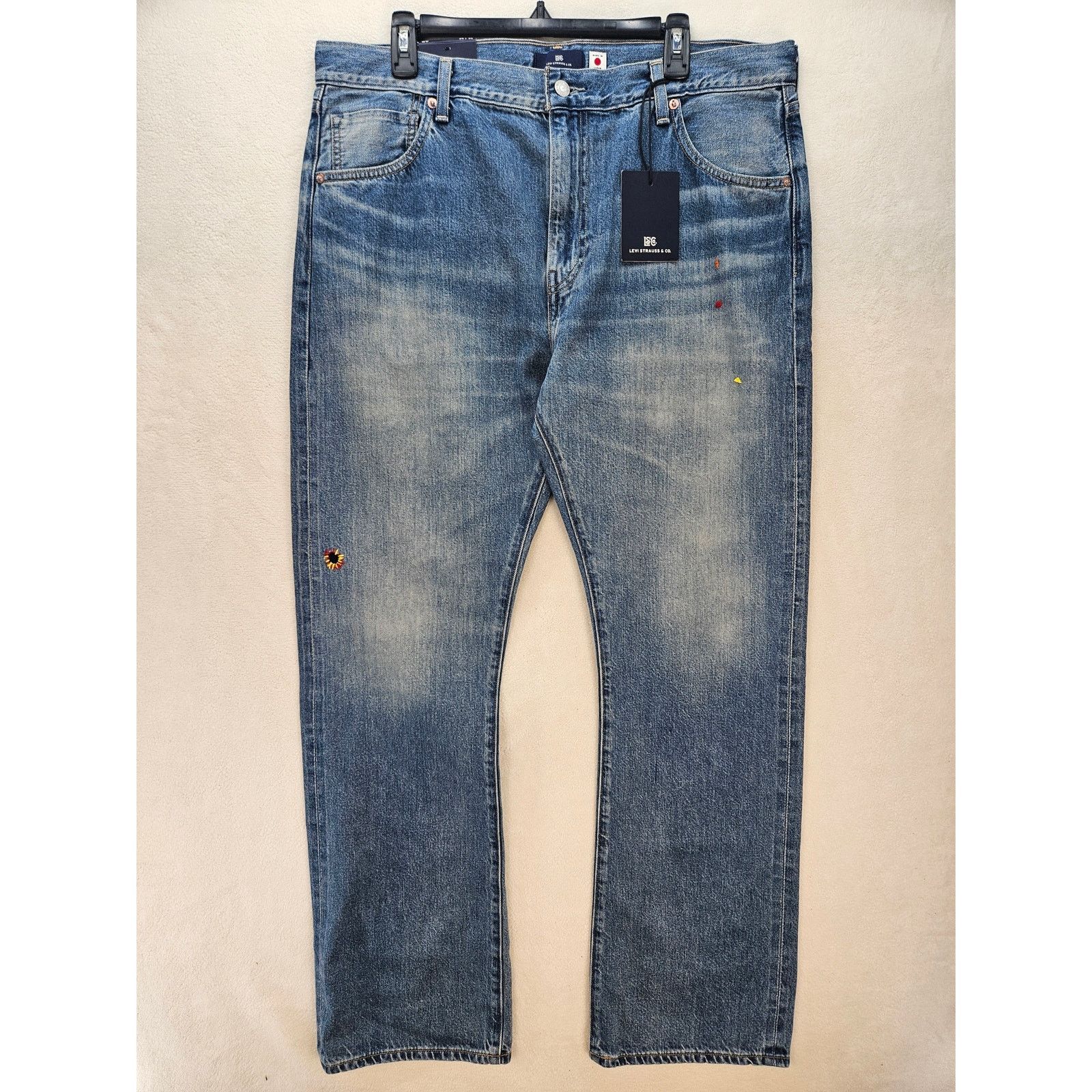 Levi's LEVIS WOMEN'S 34X32 JAPANESE MADE SELVEDGE PLANK STRAIGHT Size 34" / US 12 / IT 48 - 1 Thumbnail