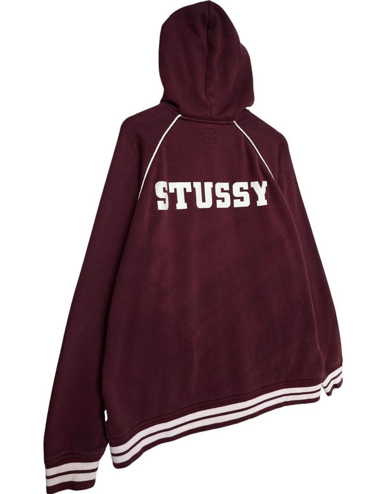 Stussy Stussy Spellout Snap Button Hoodie Size US XL / EU 56 / 4 - 4 Thumbnail
