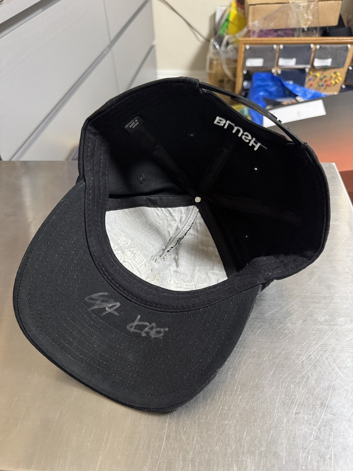 Holiday Brand Rest In Peace Hollywood Blush Hat Signed by Geezer Size ONE SIZE - 10 Thumbnail