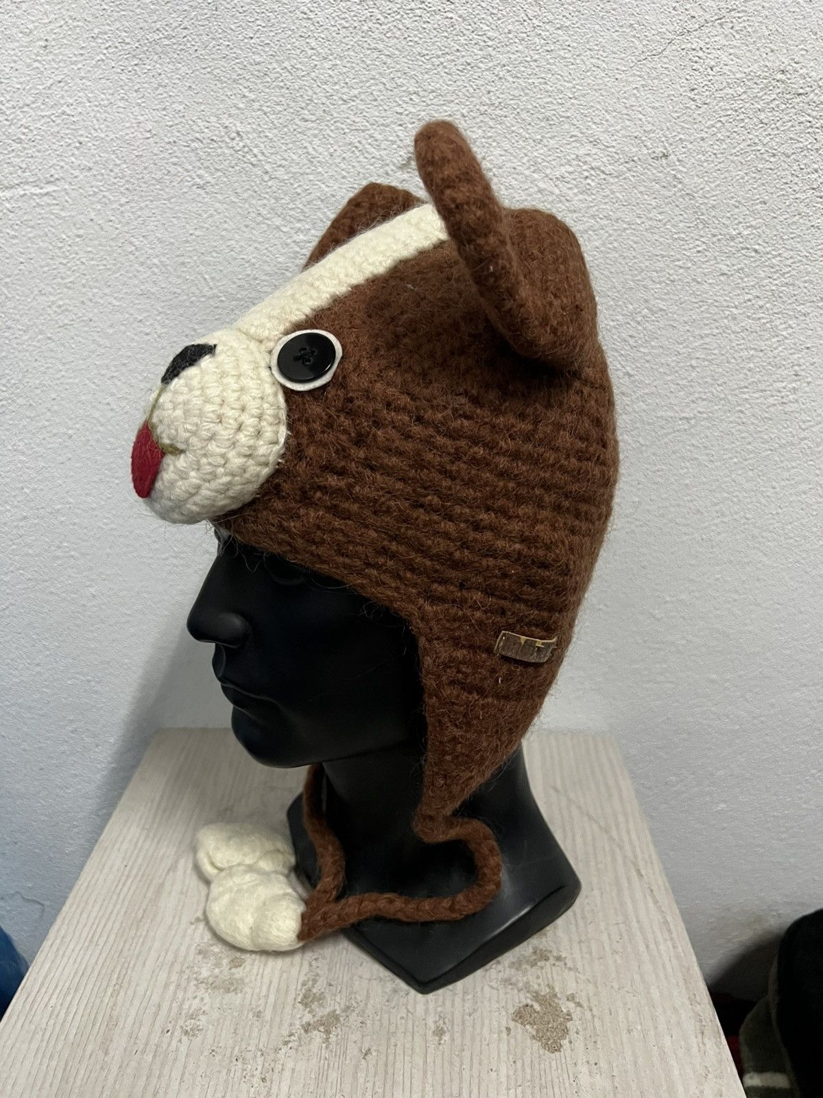 Handmade Vintage Costume Cartoon Handmade Beanie Hat Size ONE SIZE - 3 Thumbnail