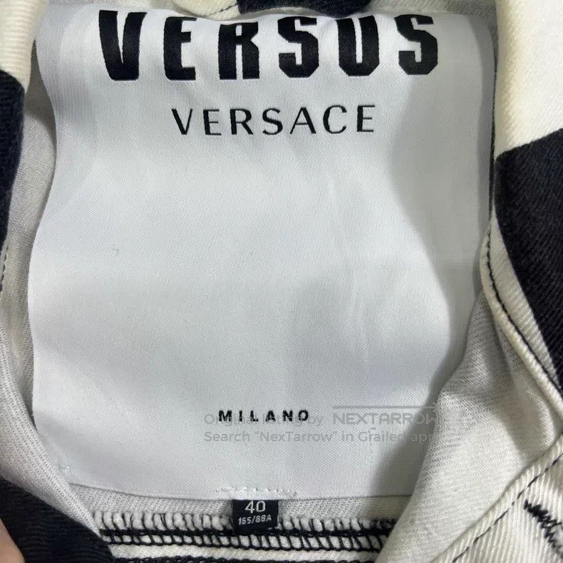 Versace Versace Plaid denim top Size US XXS / EU 40 - 3 Thumbnail