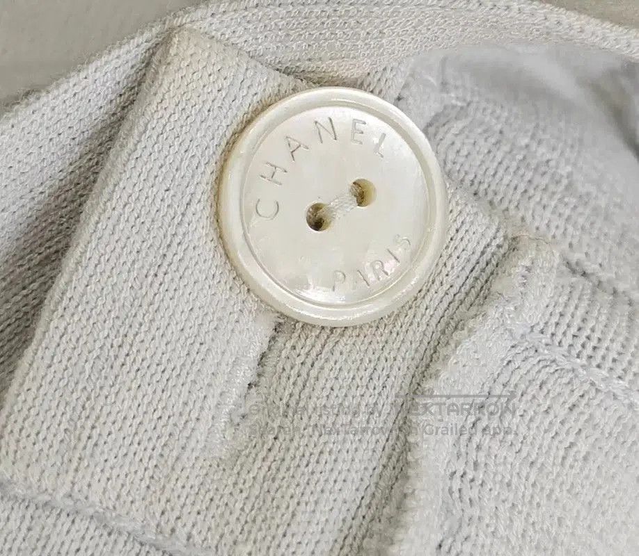 Chanel Chanel Striped Light Blue Pleated Skirt . Size 23" - 7 Thumbnail