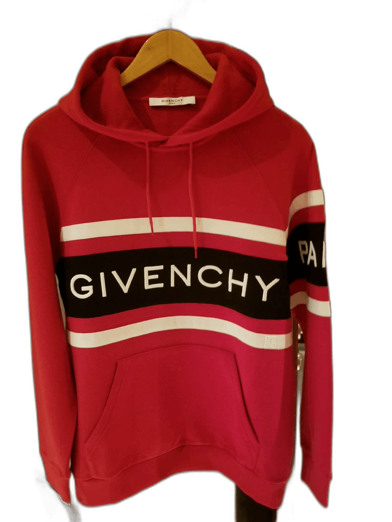 Givenchy Givenchy Red Black White Hoodie Small Size Size US S / EU 44-46 / 1 - 1 Thumbnail