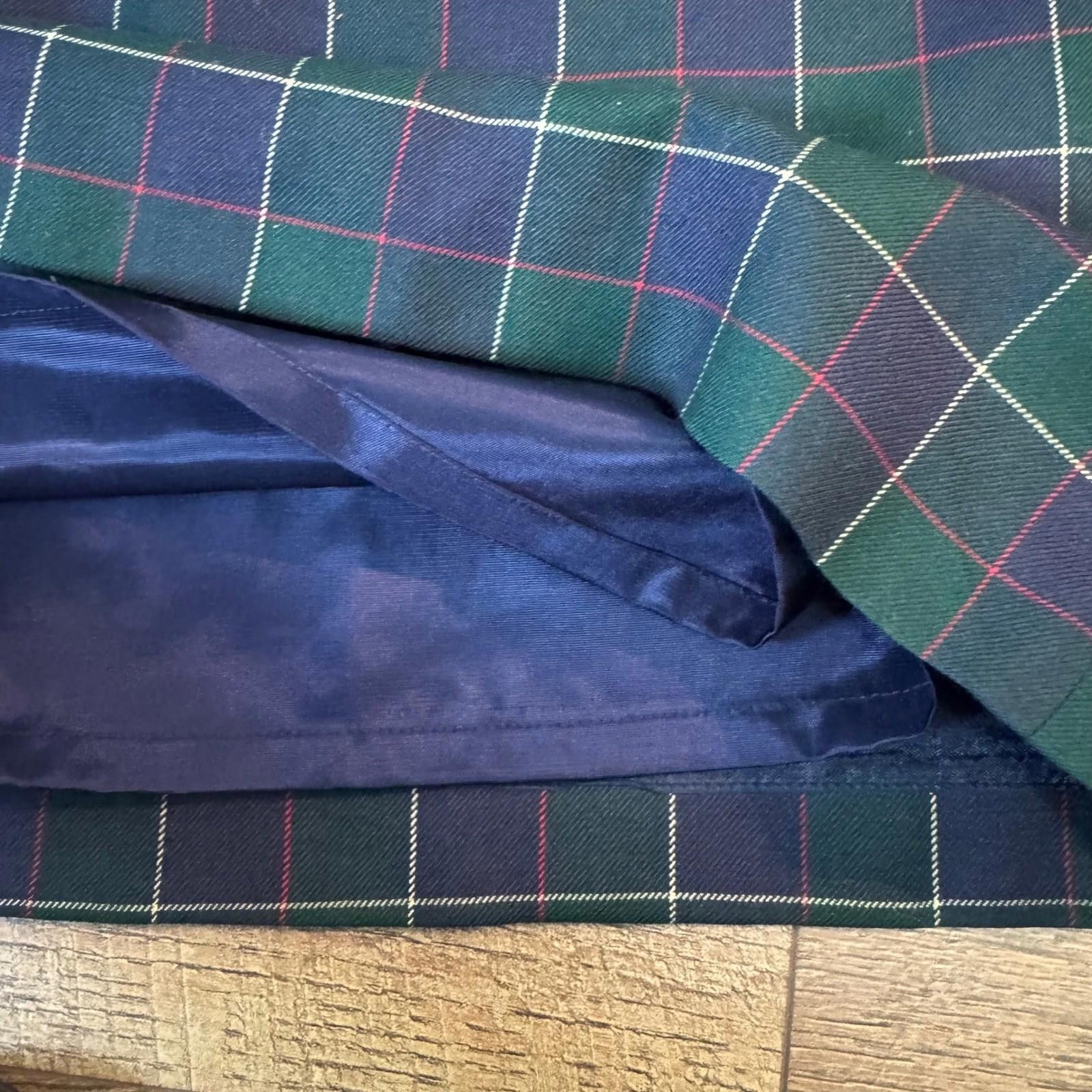 Other Vintage Talbots Womens Plaid Wool Skirt Size 14 Size 36" / US 14 / IT 50 - 4 Thumbnail