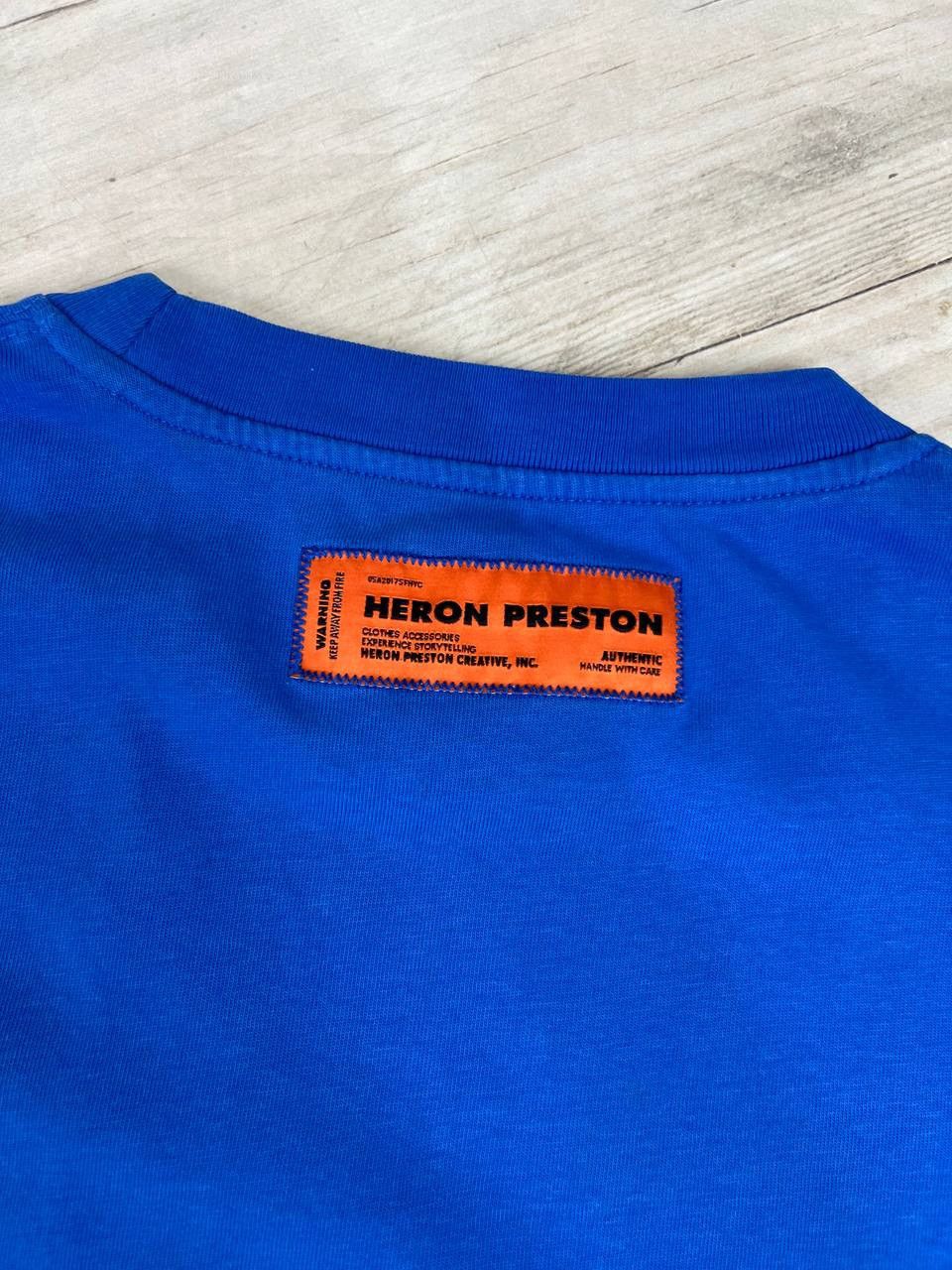 Heron Preston Heron Preston Logo Embroidered T-Shirt Size US L / EU 52-54 / 3 - 11 Thumbnail
