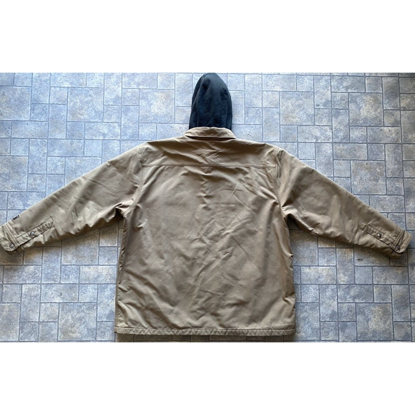 Carhartt Carhartt Jacket Hooded Snap Quick Duck Pockets Lined Men’s 2XL Size US XXL / EU 58 / 5 - 2 Thumbnail