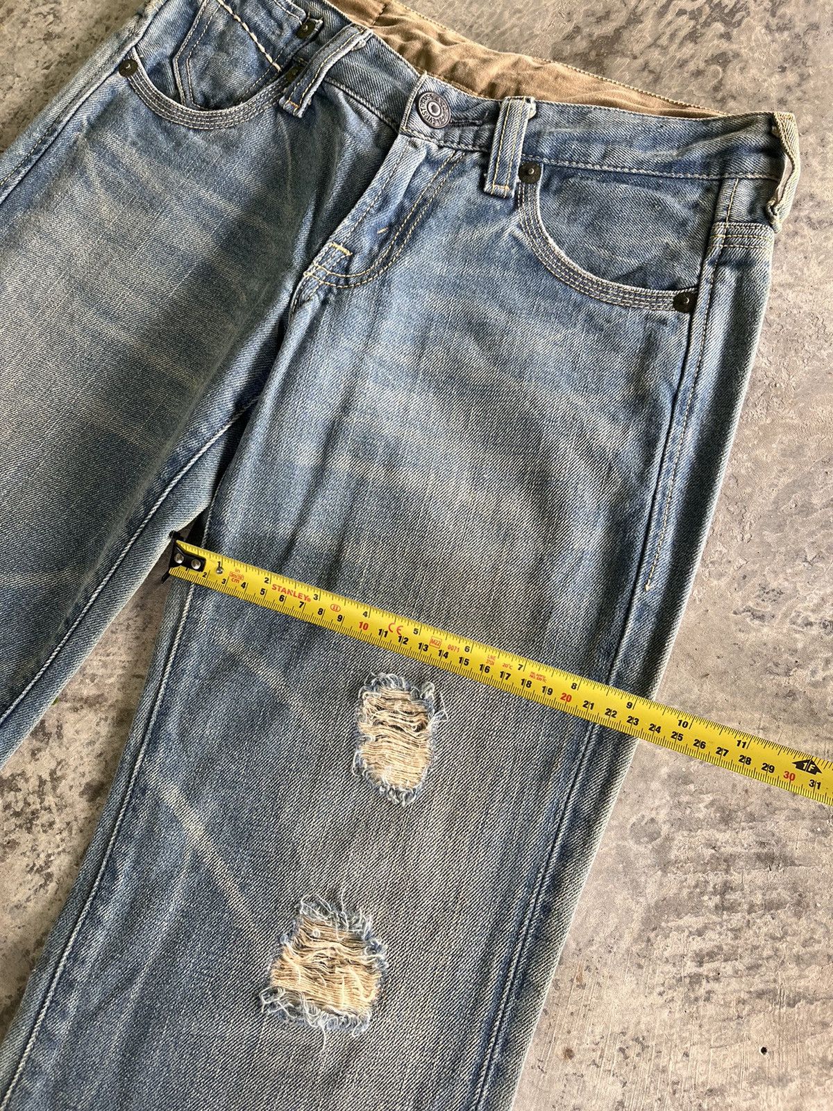 Hysteric Glamour × Levi's × Vintage Flare Distressed Levis Denim Size US 29 - 9 Thumbnail