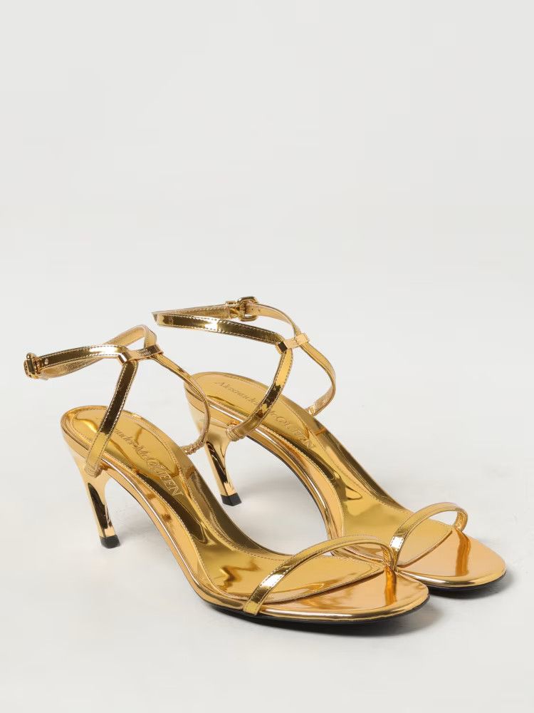 Alexander McQueen o1y0225 Sandals in Gold Size US 9 / IT 39 - 2 Thumbnail