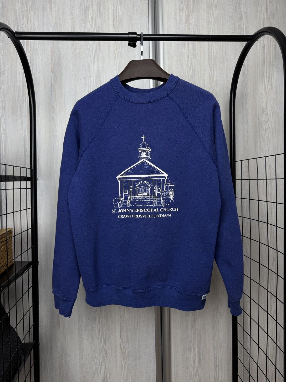 Vintage Discus Athletic St. John’s Church made in USA sweatshirt Size US L / EU 52-54 / 3 - 2 Thumbnail
