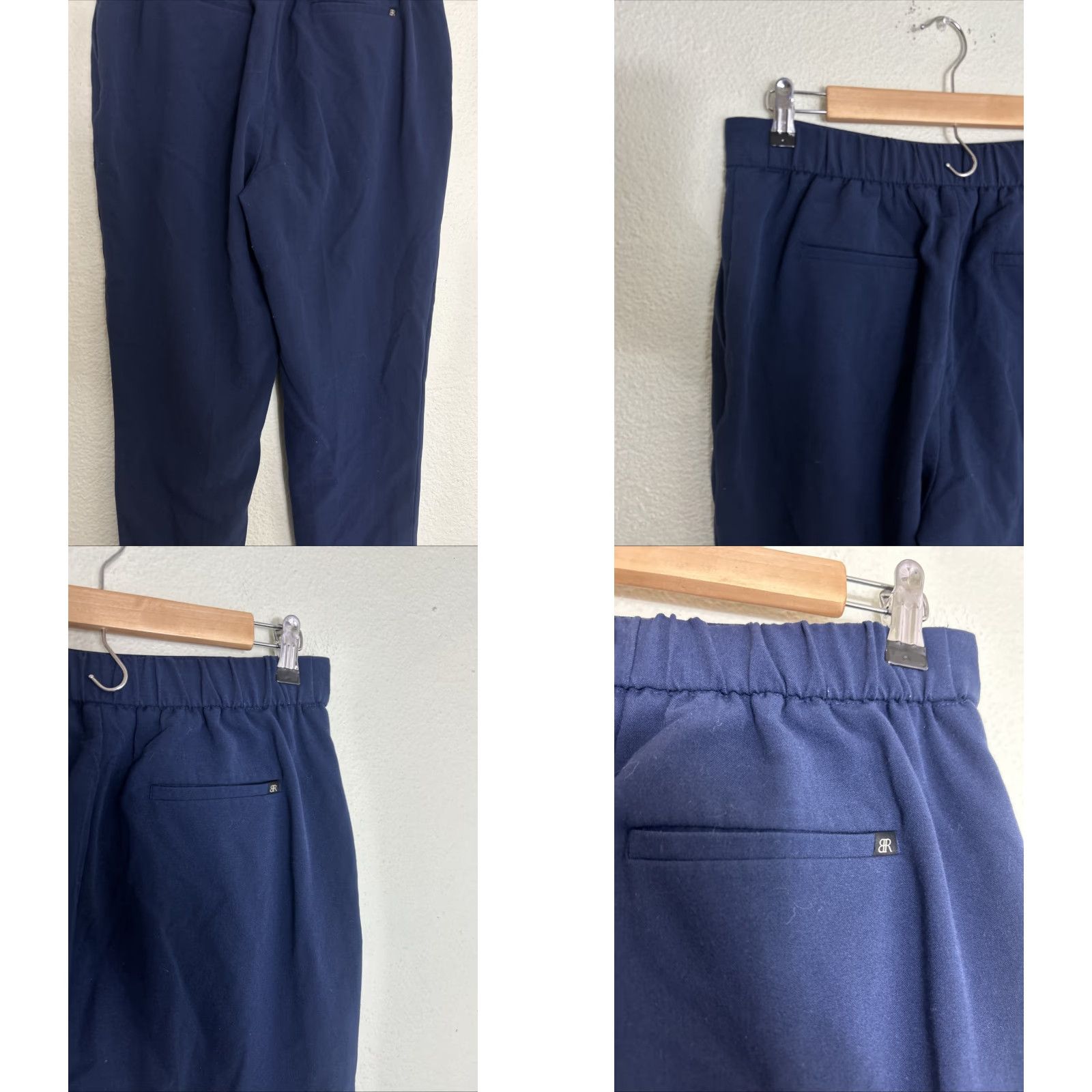 Banana Republic Banana Republic Pants Women 8 Navy Blue Pull On Polyester Blend 30x27 Chino Regular Size 30" / US 8 / IT 44 - 8 Thumbnail
