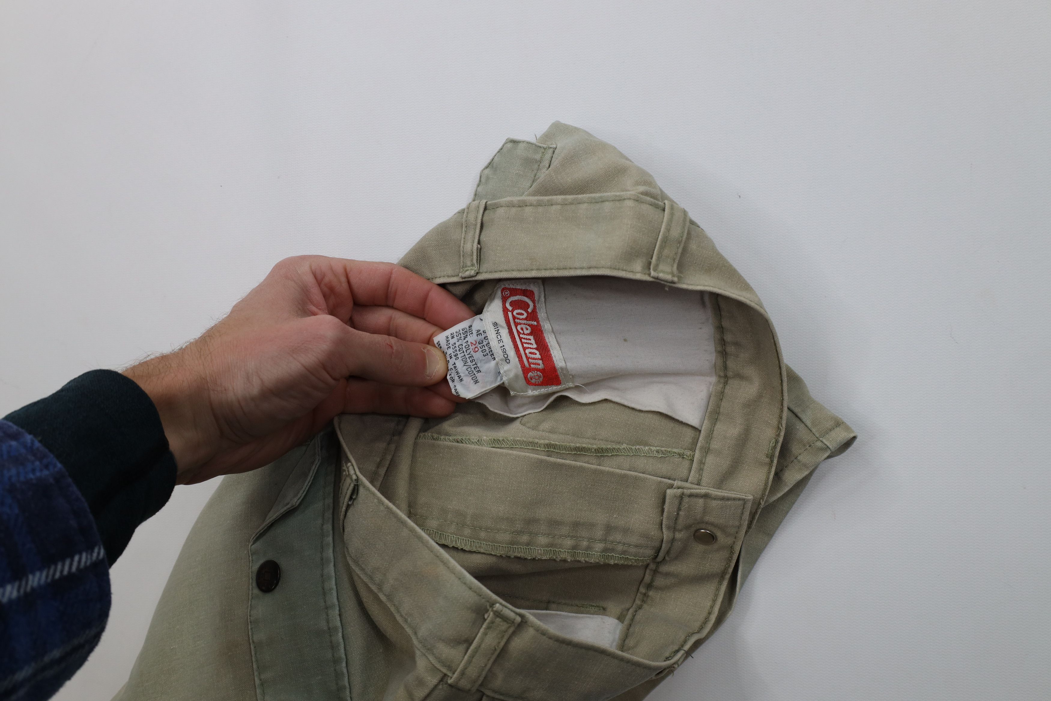 Coleman Vintage 70s 80s Coleman Camping Trekking Short Shorts Size US 29 - 7 Thumbnail